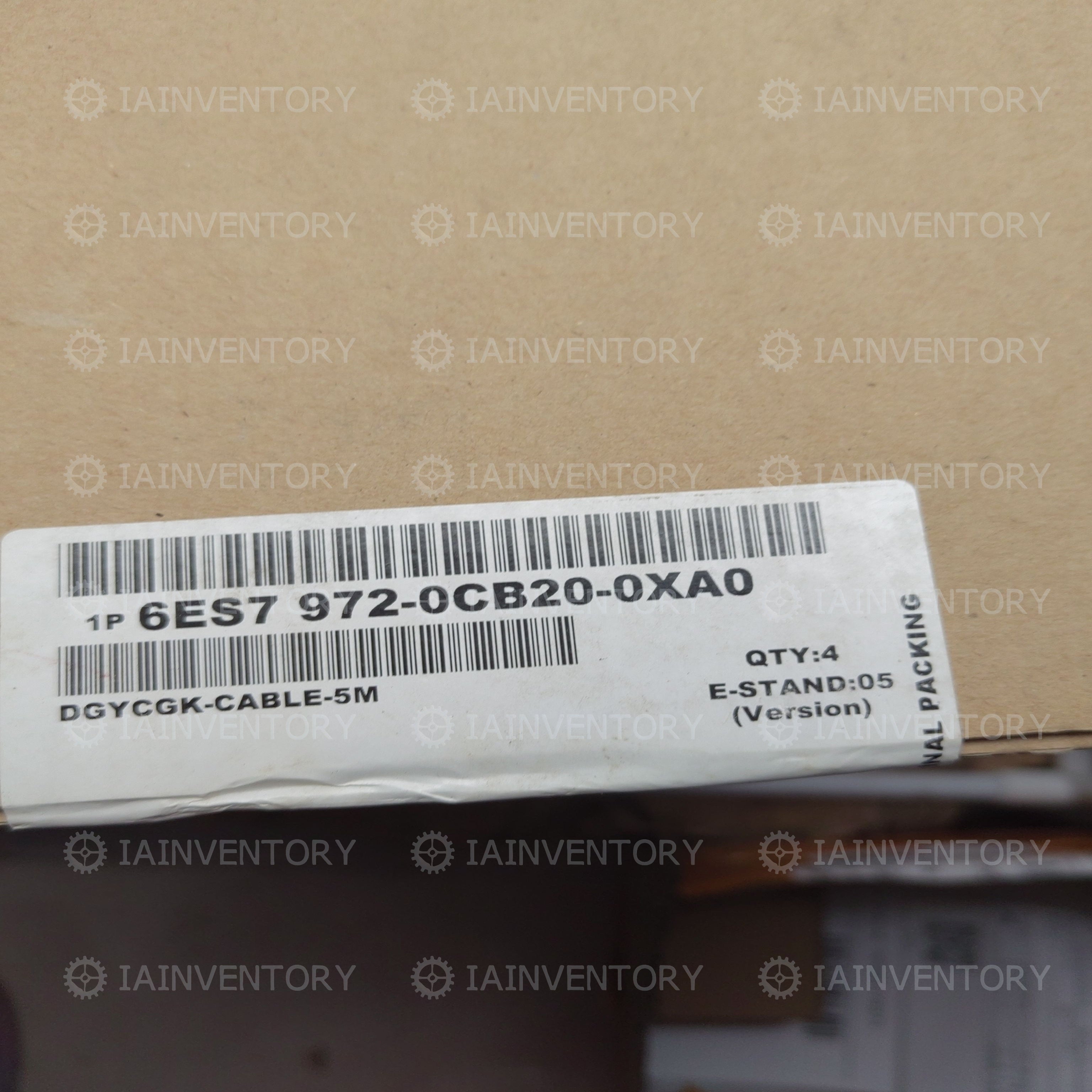 SIEMENS 6ES7 972-0CB20-0XA0 USB/MPI ADAPTOR PROGRAMMING CABLE FOR SIMATIC S7
