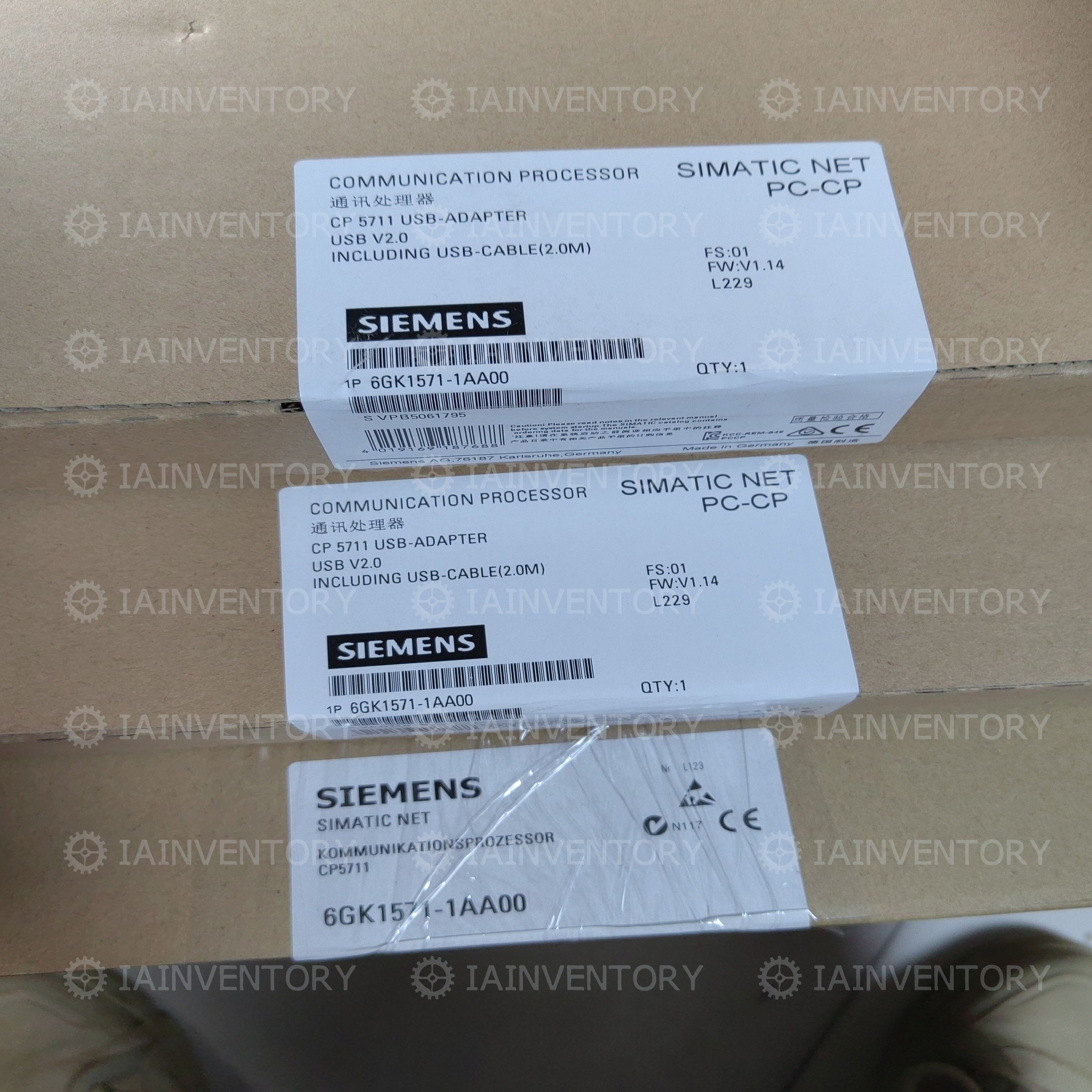 Unopened Siemens CP5711 Communication Card 6GK1571-1AA00 6GK1 571-1AA00