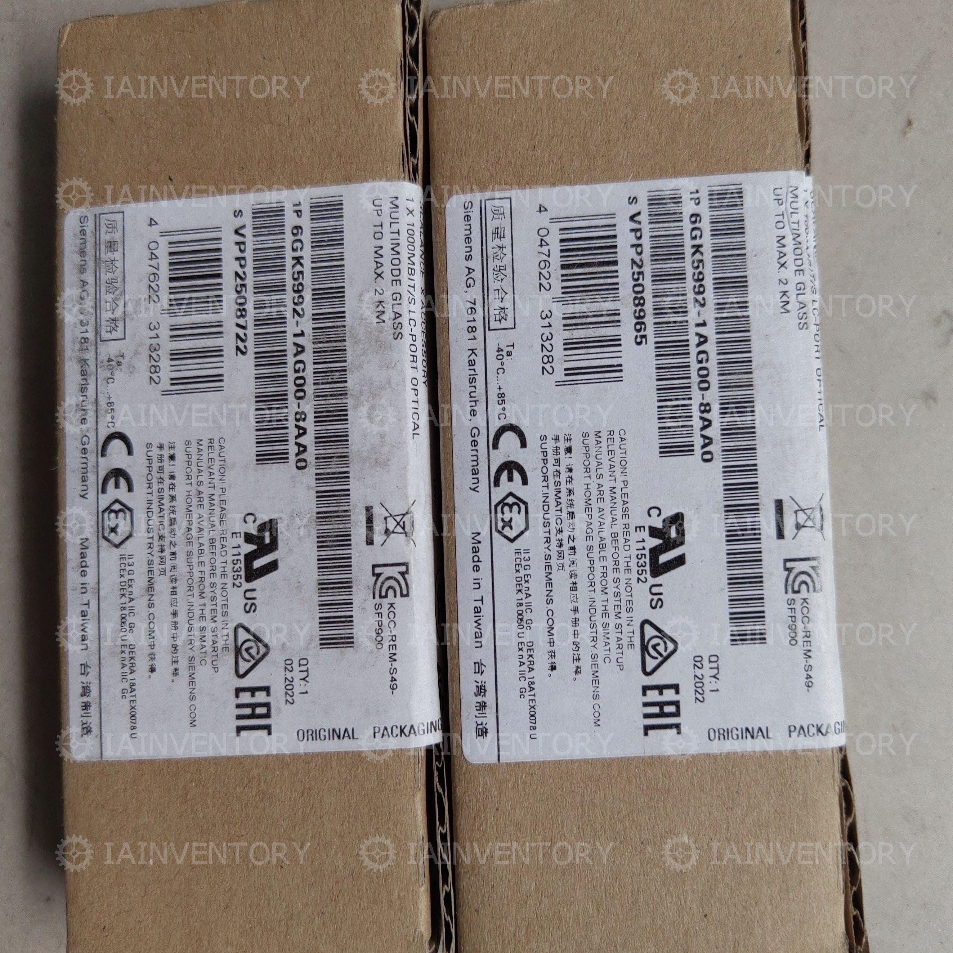 6GK5992-1AG00-8AA0 SIEMENS Plug in transceiver
