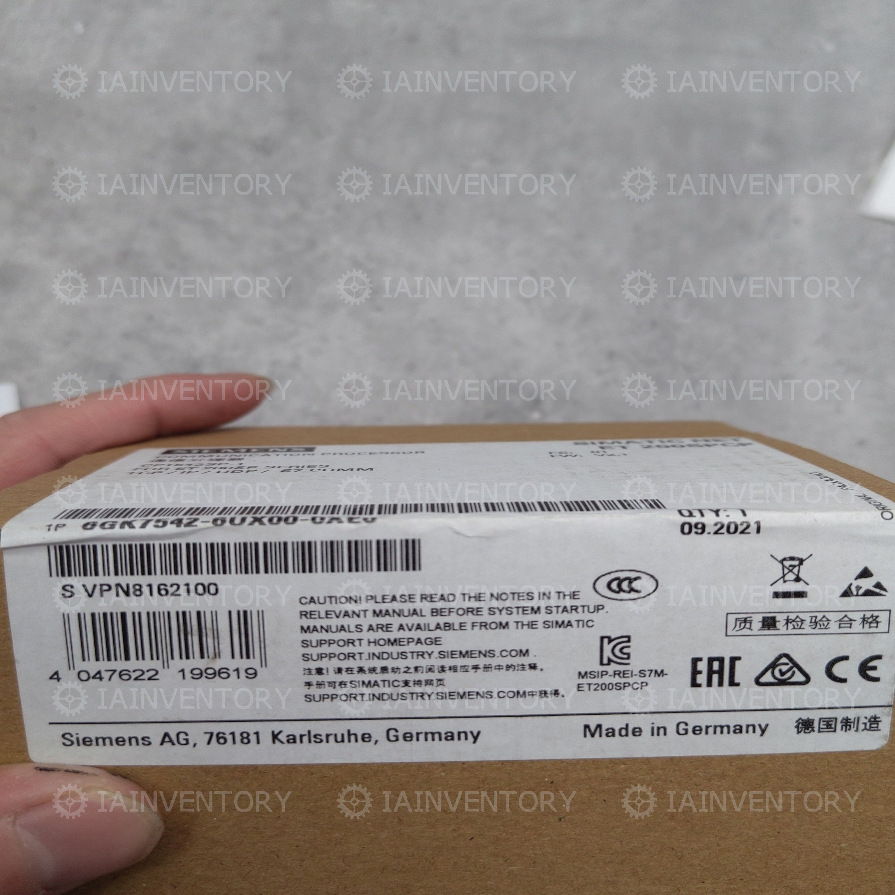 6GK7542-6UX00-0XE0 Siemens 6GK7 542-6UX00-0XE0 Communication processor