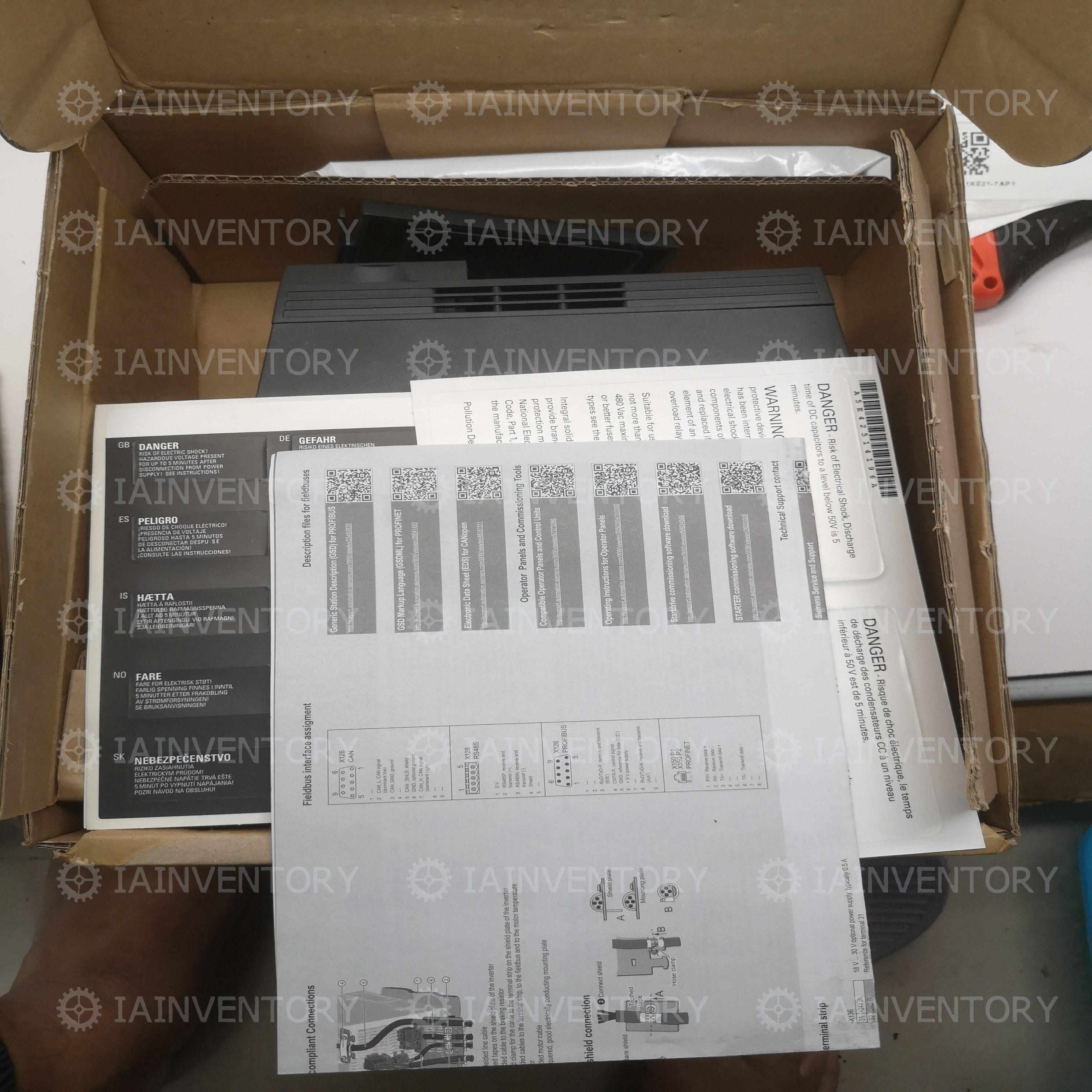 Siemens SINAMICS G120 6SL3210-1KE21-7AP1