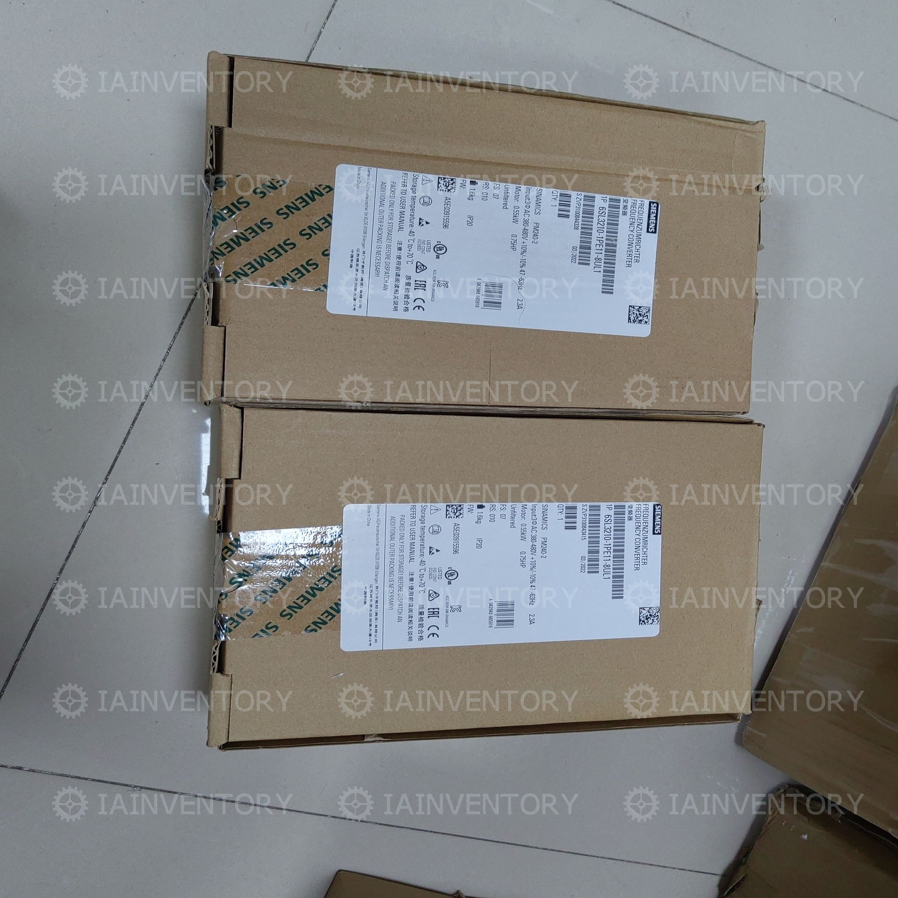 Siemens SINAMICS G120 6SL3210-1PE11-8UL1
