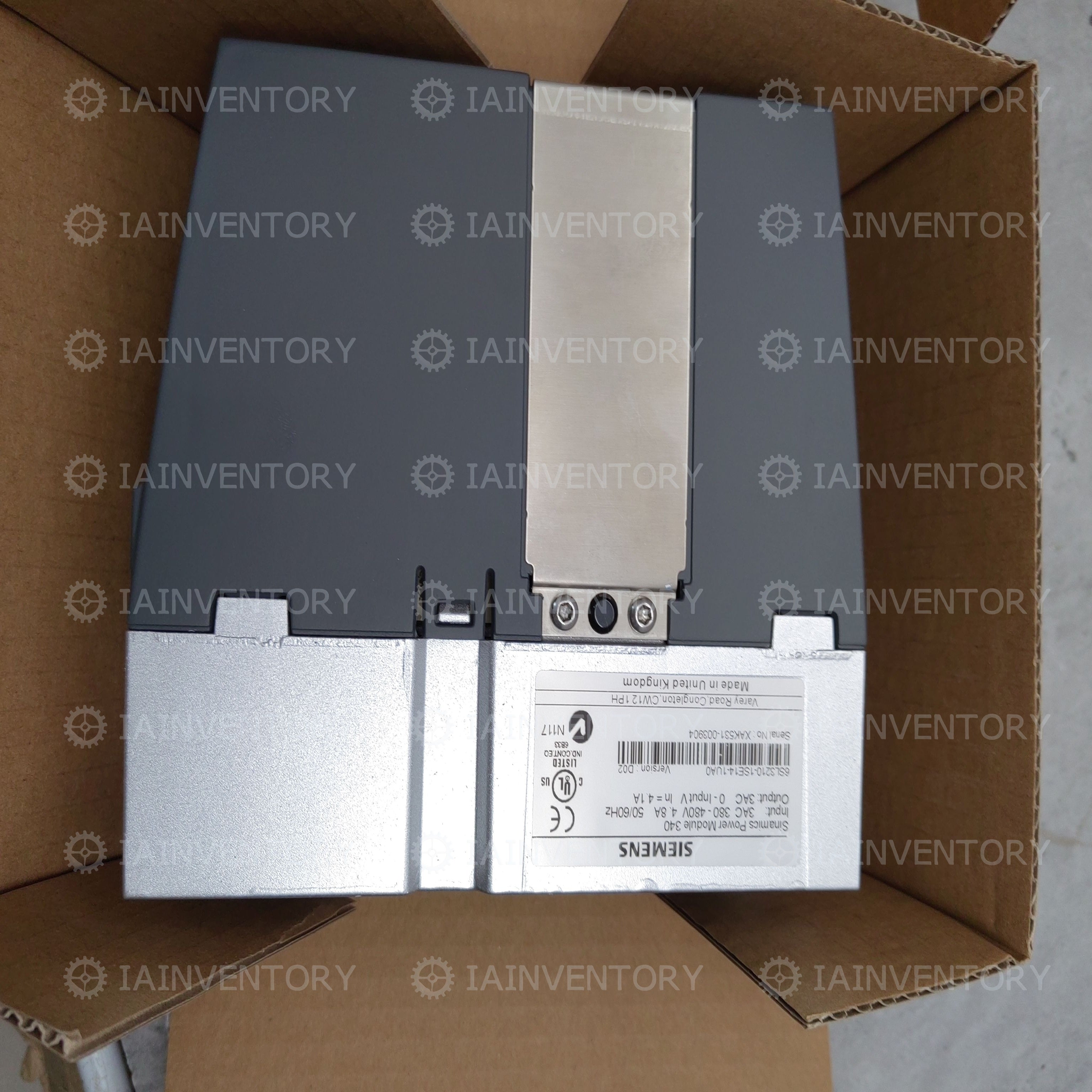 6SL3210-1SE14-1UA0 Siemens 6SL3 210-1SE14-1UA0 SINAMICS S120 Converter Power