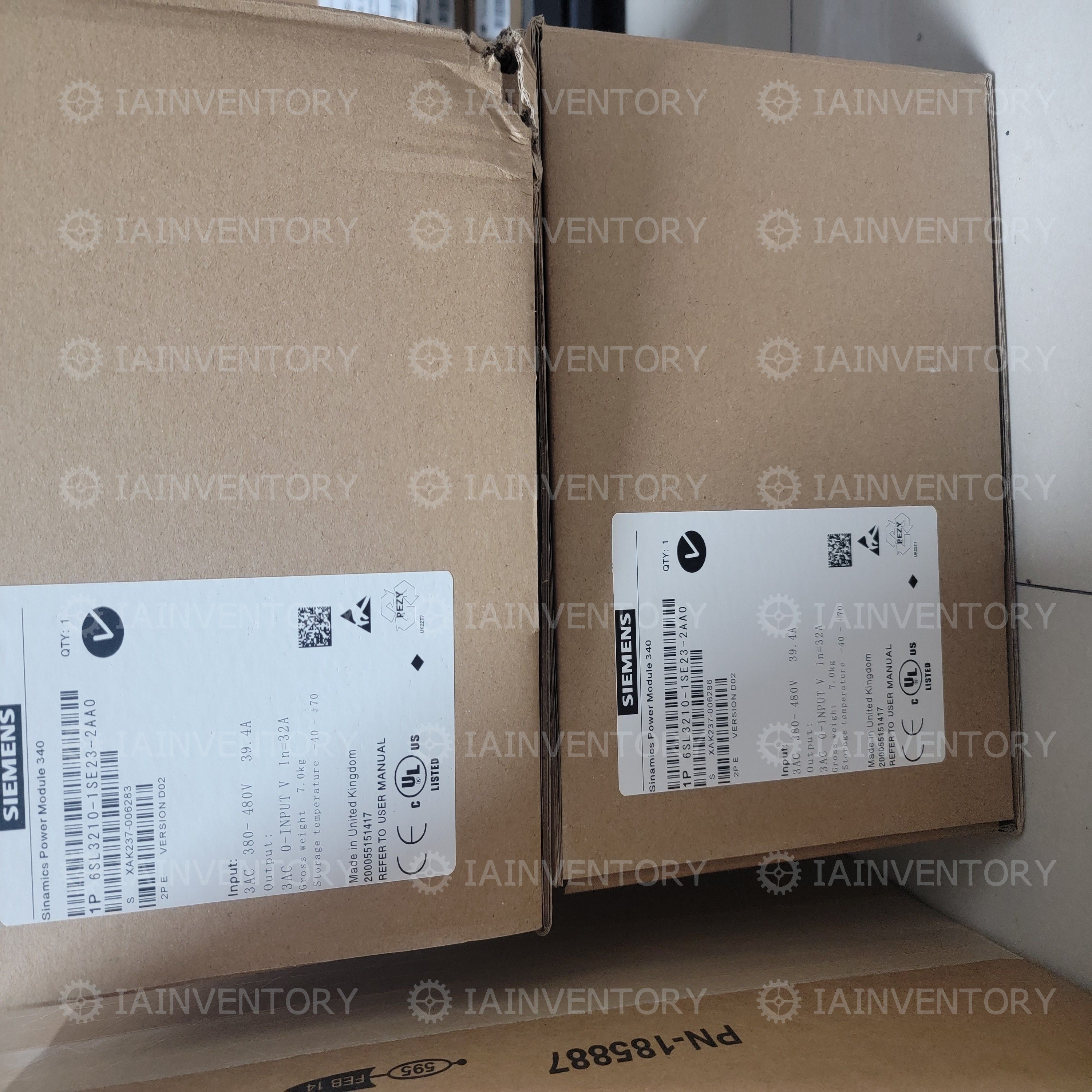 6SL3210-1SE23-2AA0 inverter 15KW