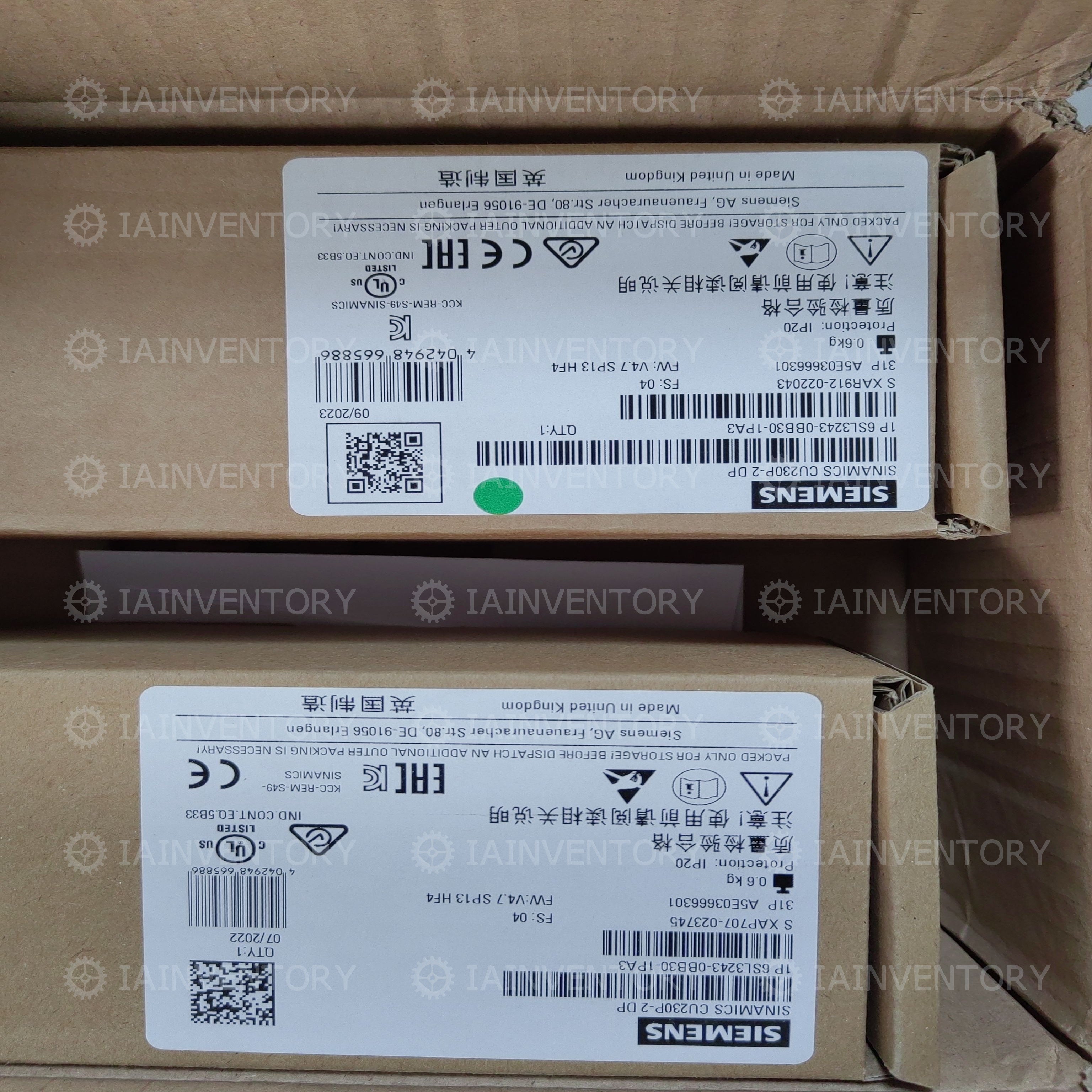 Siemens SINAMICS G120 6SL3243-0BB30-1PA3