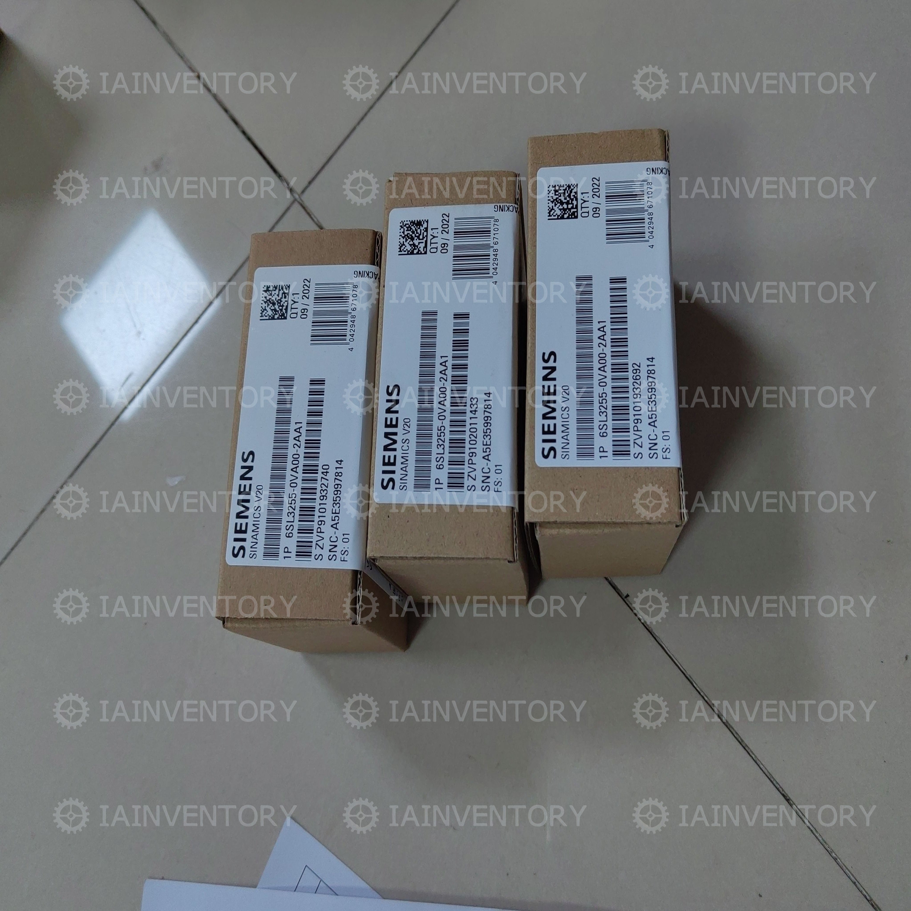 Siemens SINAMICS V20 6SL3255-0VA00-2AA1