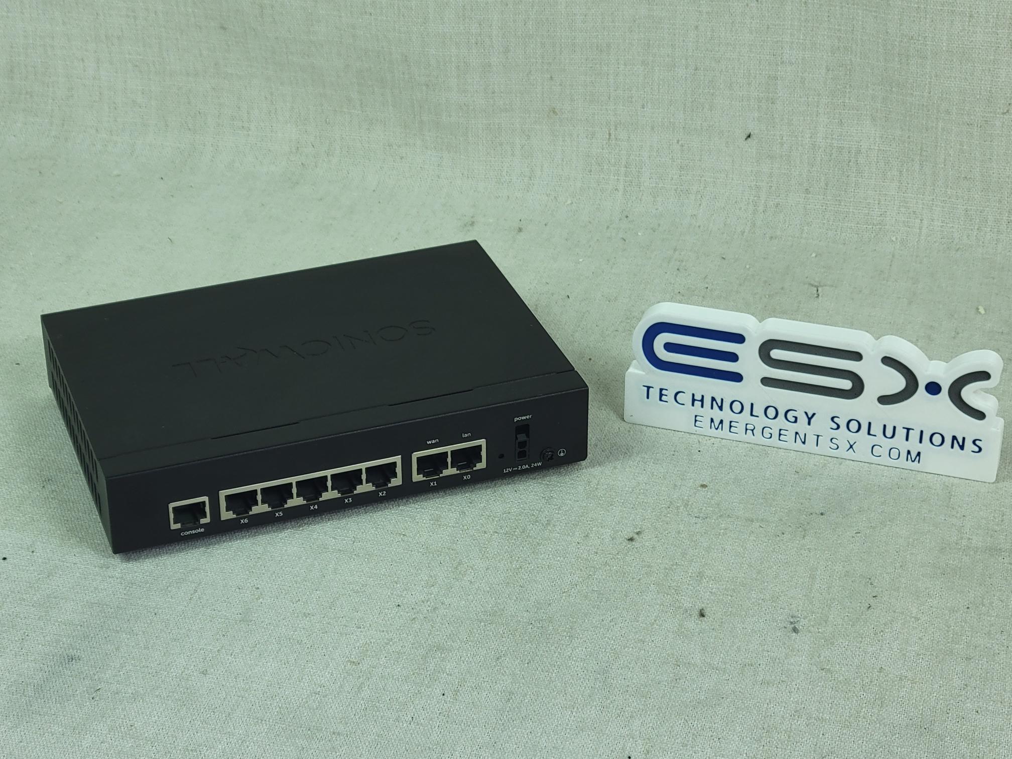 Sonicwall TZ400 Firewall Network Security Router – No AC Adapter