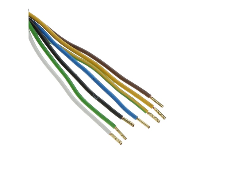 ebm-papst A2D200-AA02-02 AC Fan, 230/400V, 200x51, Round, 553CFM, 70dBA, 70W, 3150RPM, Wire Leads