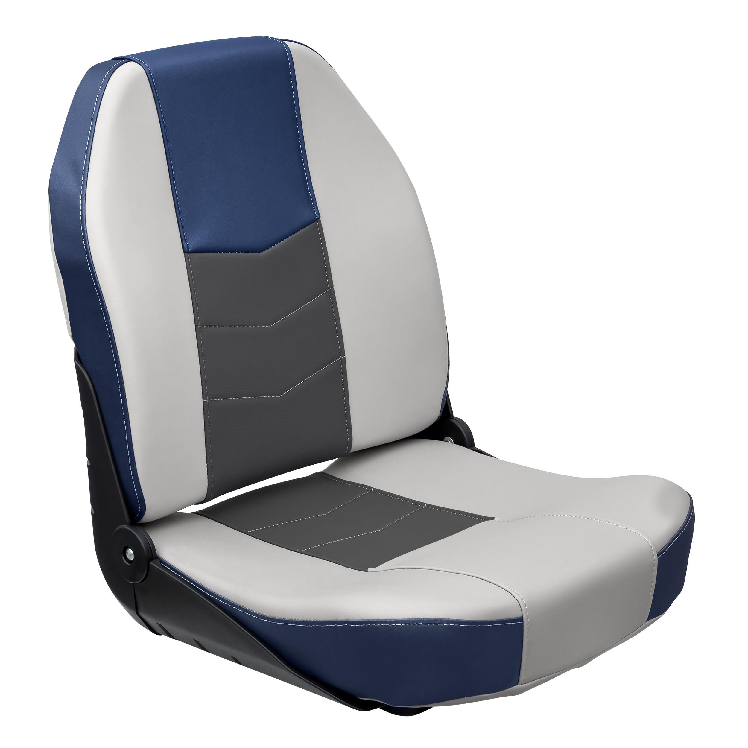Wise Seats 3340-1789 Wise Quantum Series Fold Down Seat, Mariner Blue / Charcoal / Marble