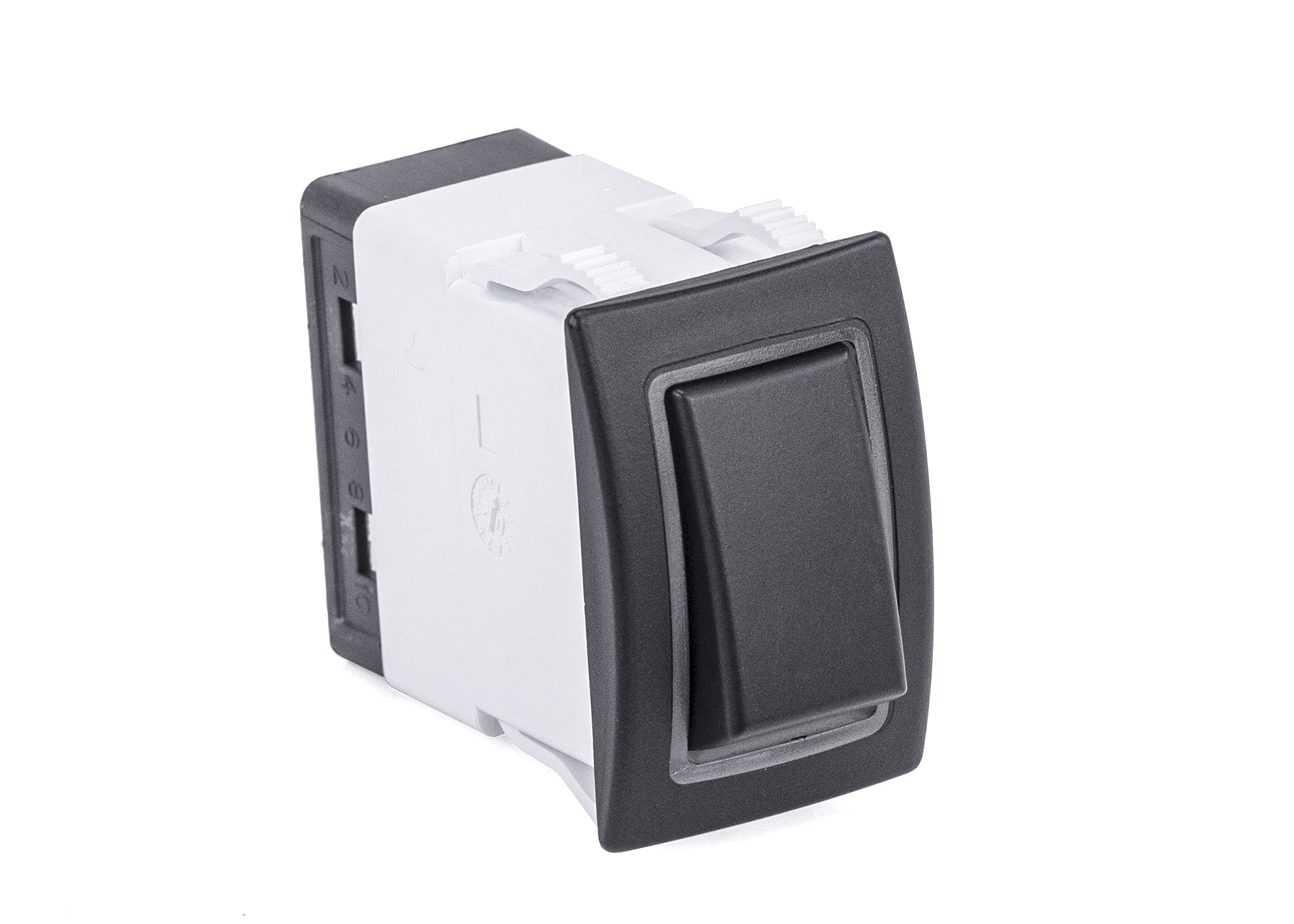 Sierra RK40630B Rocker Switch w/Halo LED Light, ON ON, SPST, Blue