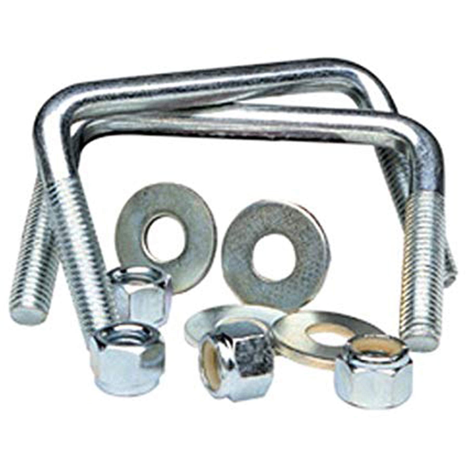Tie Down Engineering 86214 Zinc Plated Square U-Bolt Kit