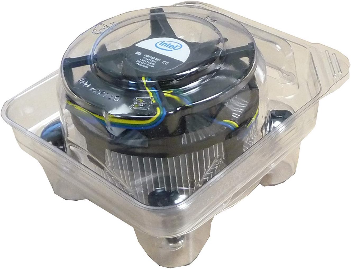 Intel D60188-001 / 60188-001 High Profile Copper Core Socket LGA 775 Pins 4 Pins Power Connector 3.5" Heatsink & Fan