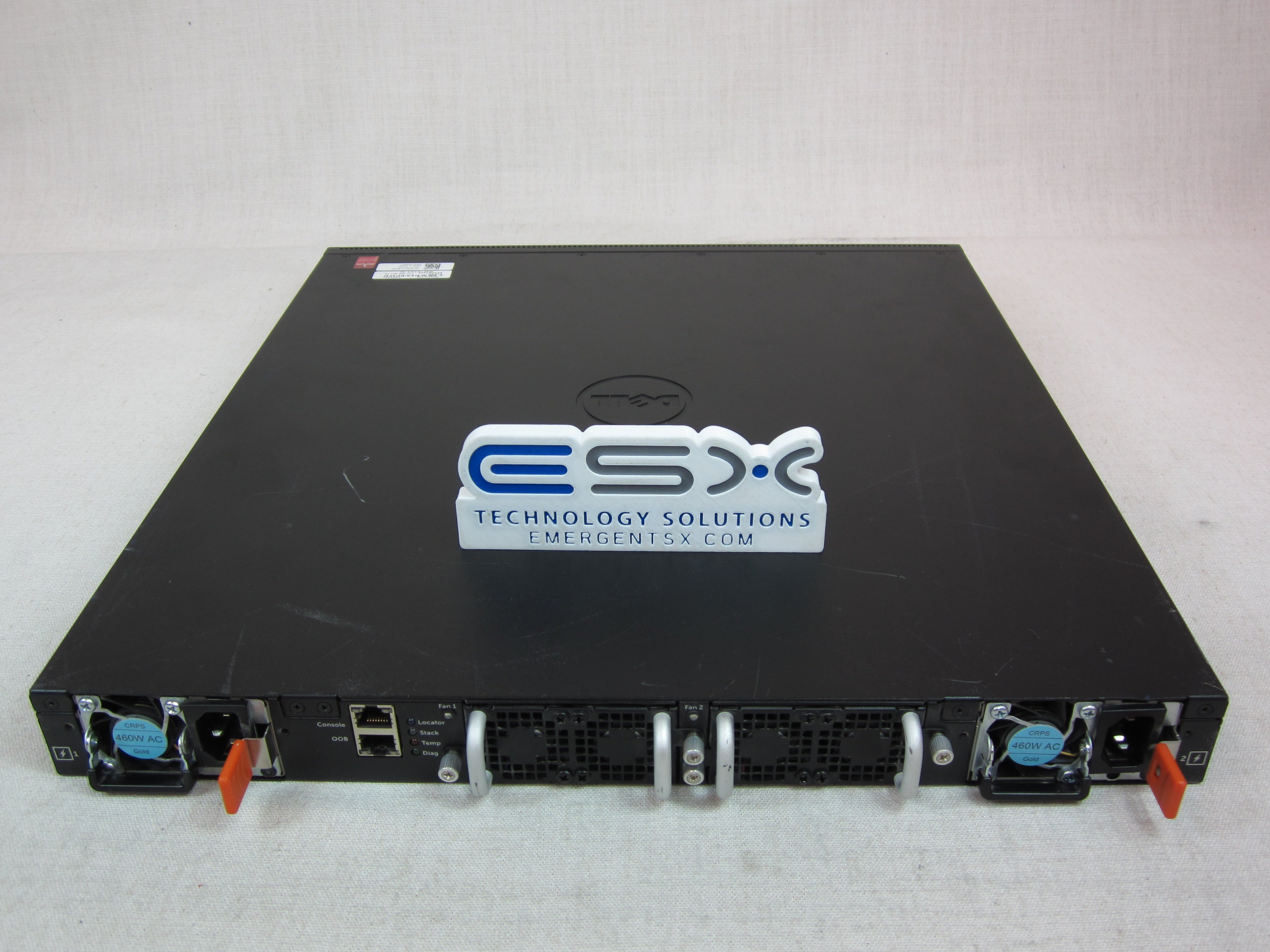 Dell N4032 24 Port 10GBASE-T Networking Switch w/ 2x Fans, 2x PSU, Rails