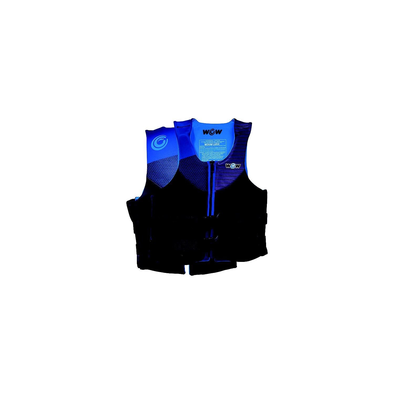 WOW Watersports 23WLV4823 Feel Good Life Vest, Blue Sm/Med