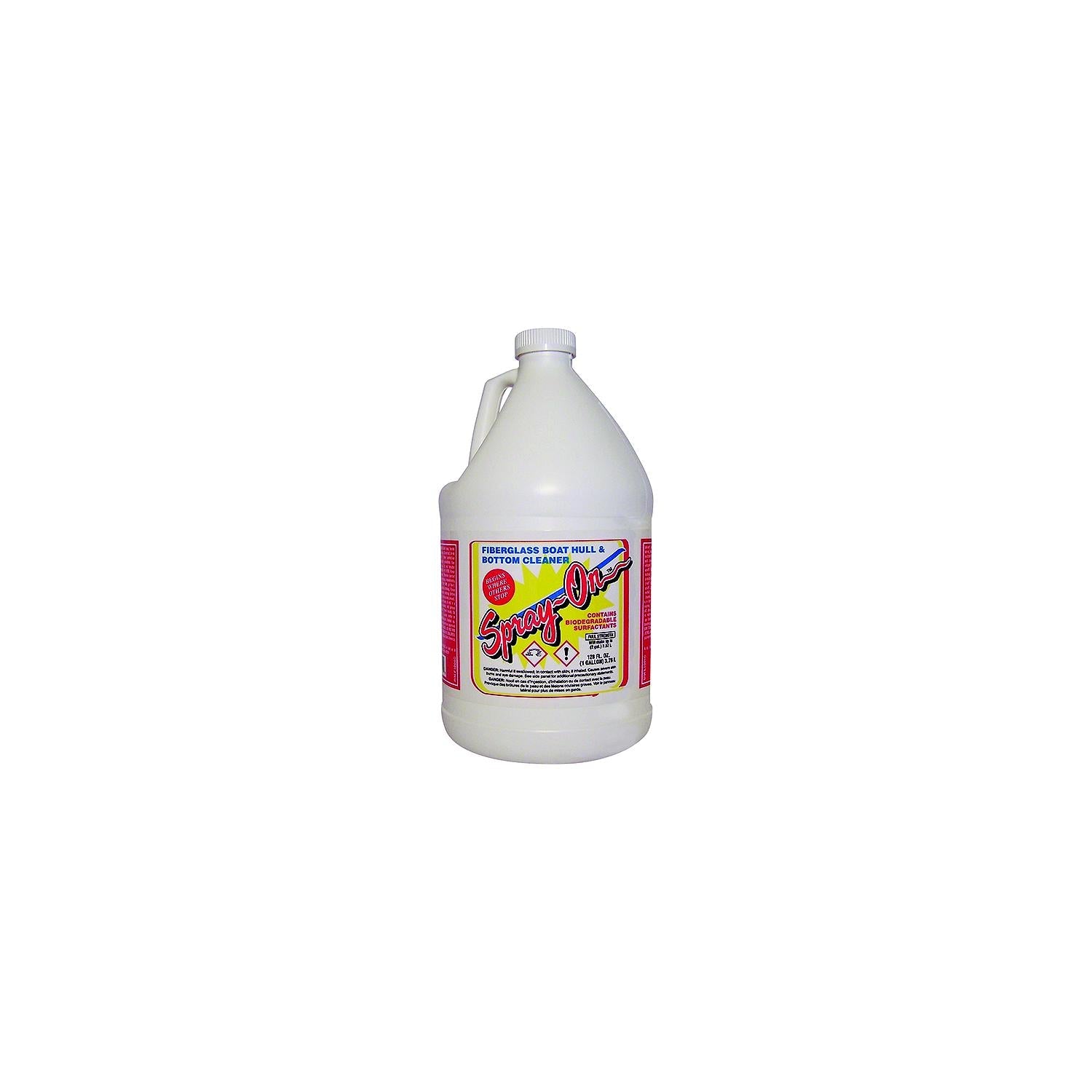 Toonbrite F1004 Spray-On, Fiberglass Cleaner, Gal.