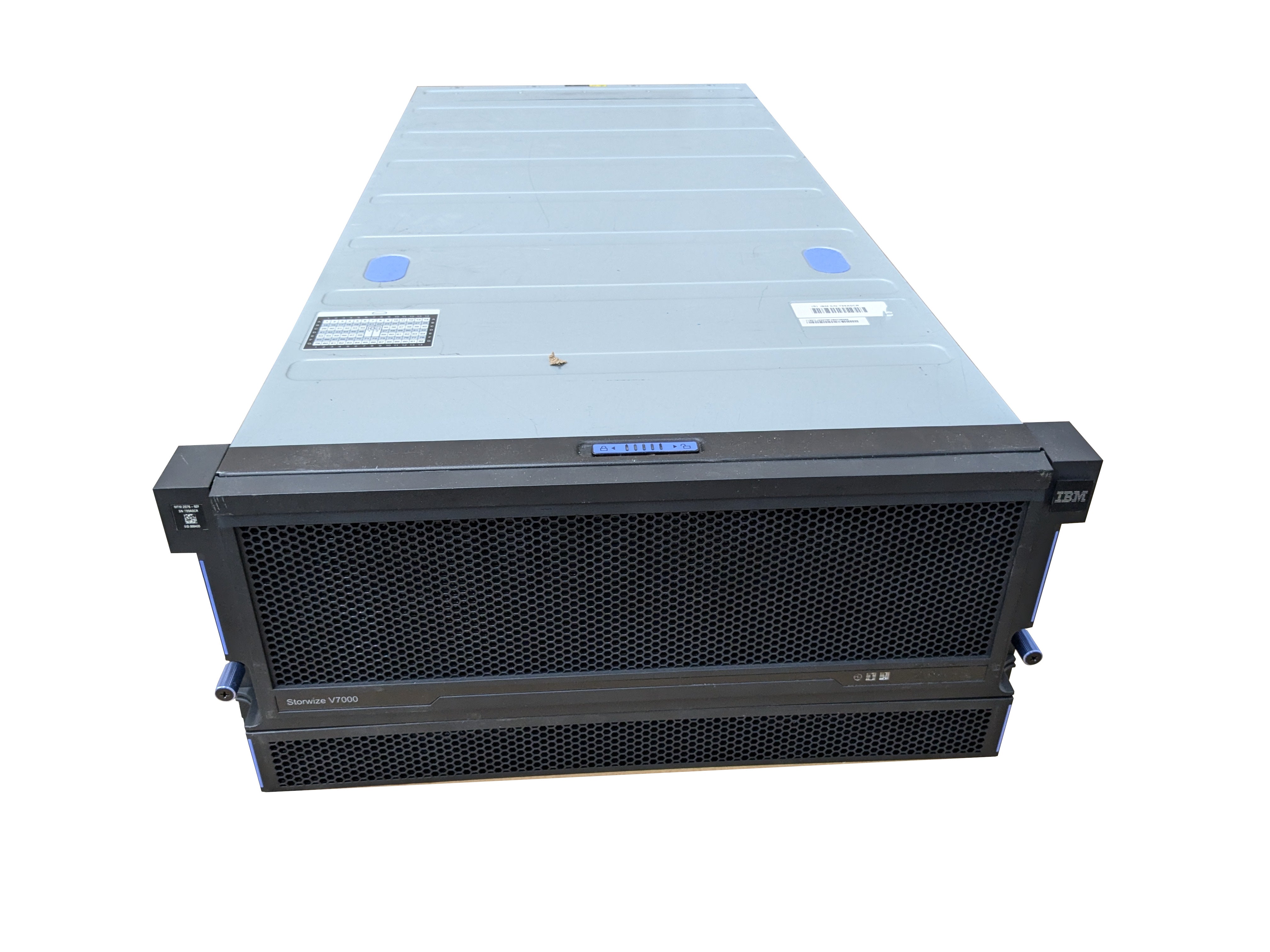 IBM 2076-92F Storwize V7000 92 Bay Expansion Enclosure – 2x IO, 2x PSU, Rails