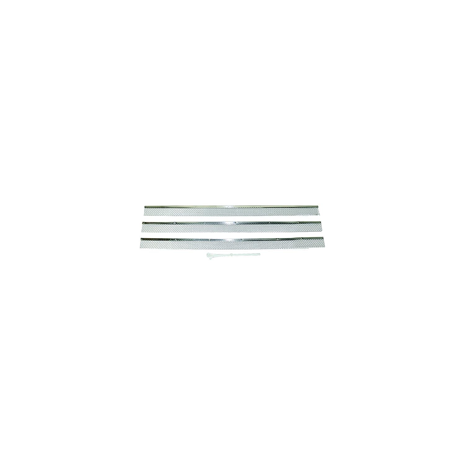 Valterra A10-1311VP SS Mesh Bug Screens 3-Pack, fits Dometic RV Fridge Vents with 20" Louver Openings