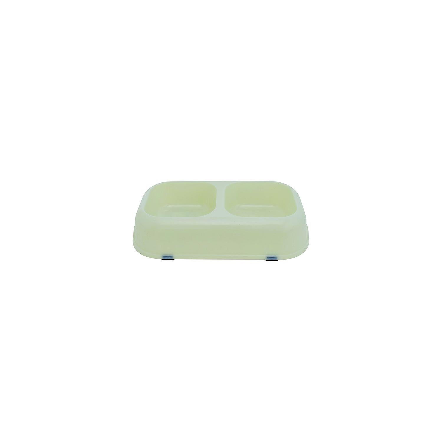 Valterra A10-2005 Glow-In-The-Dark Dog Twin Pet Bowl, Medium
