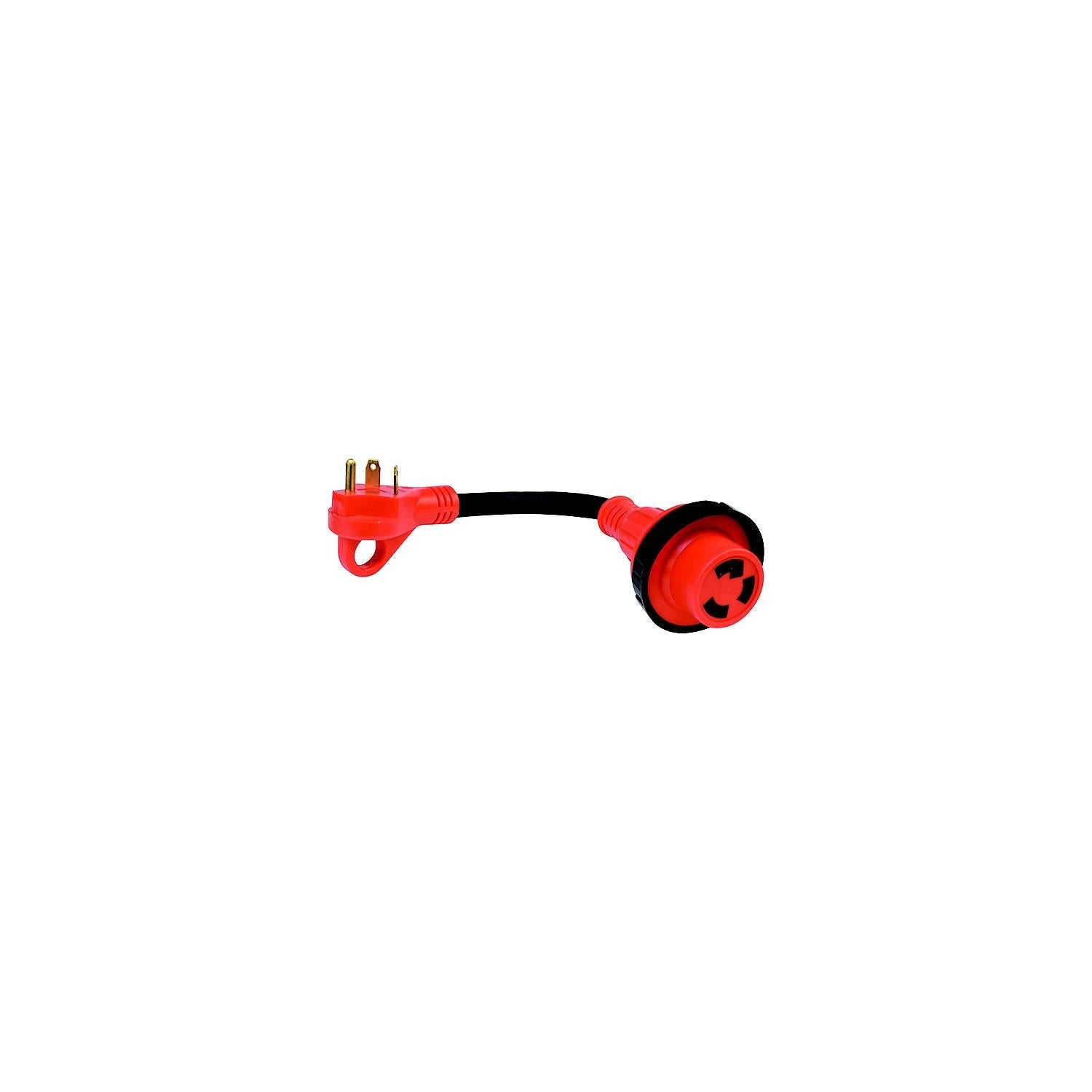 Valterra A10-3050HD Mighty Cord 30AM-50AF Detachable Adapter Cord w/ Handle, 12", Bulk