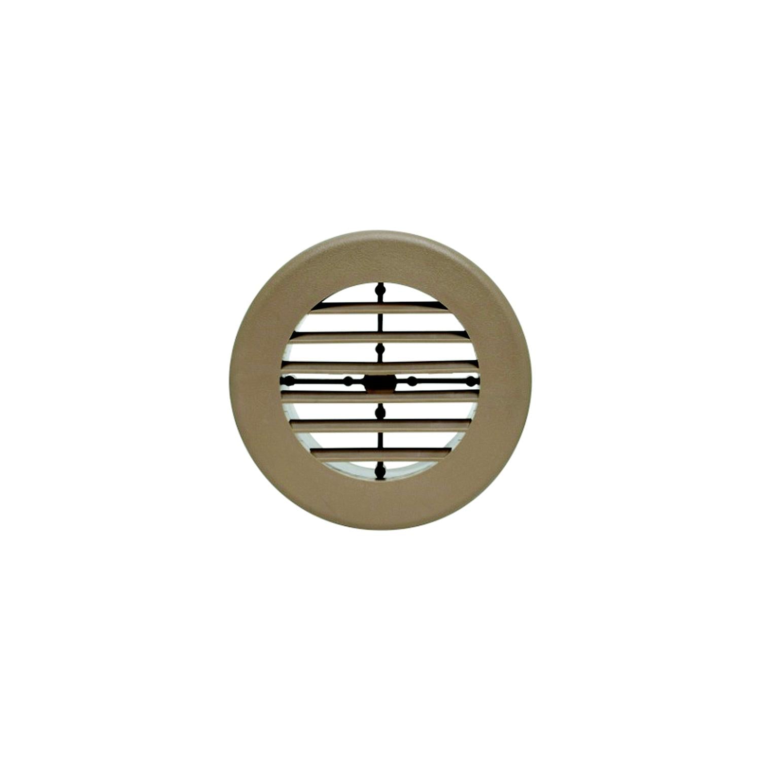 Valterra A10-3346VP Non-Dampered Heating & A/C Register, Beige