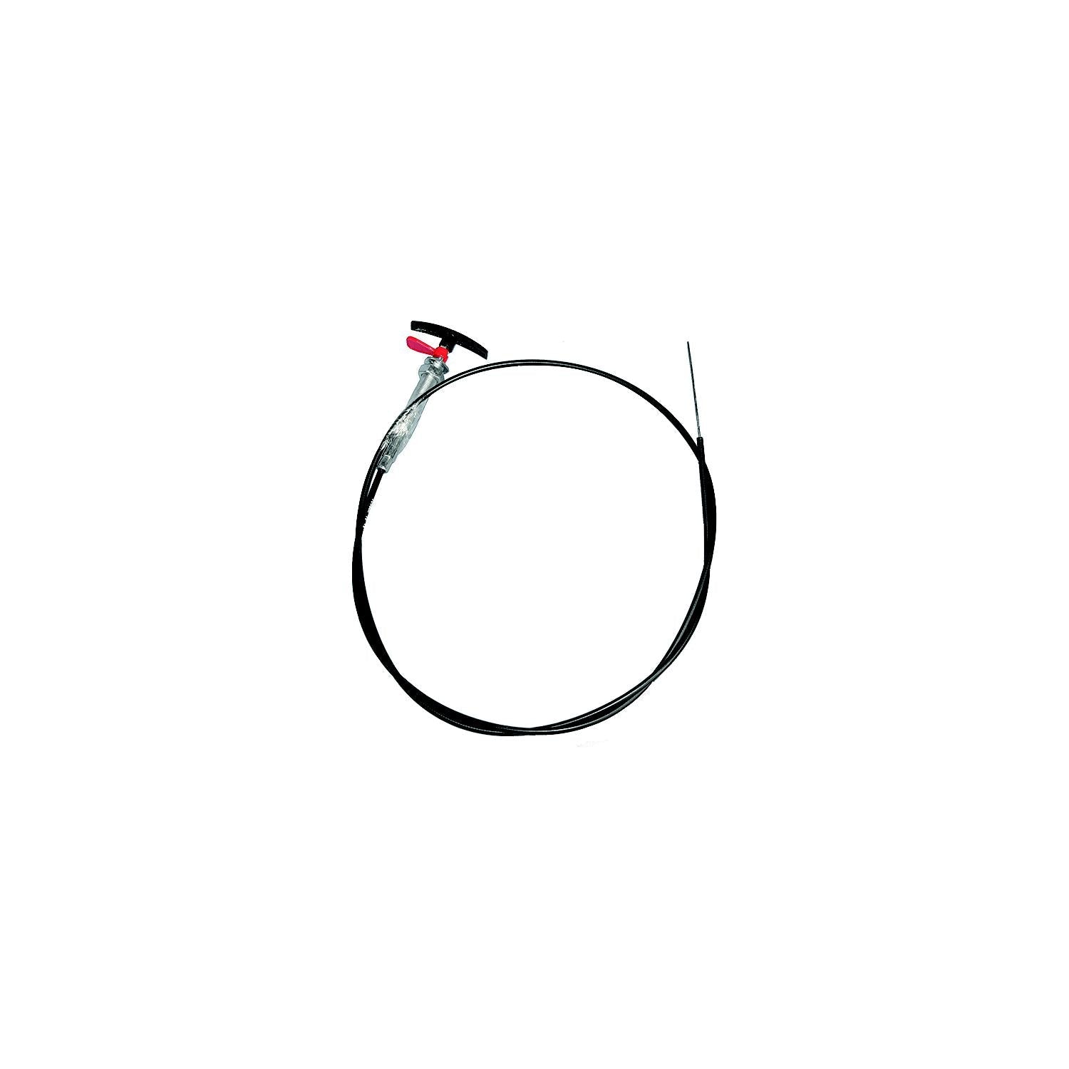 Valterra TC 72 PB Replacement Waste Valve Stainless Cable & Handle, 72"