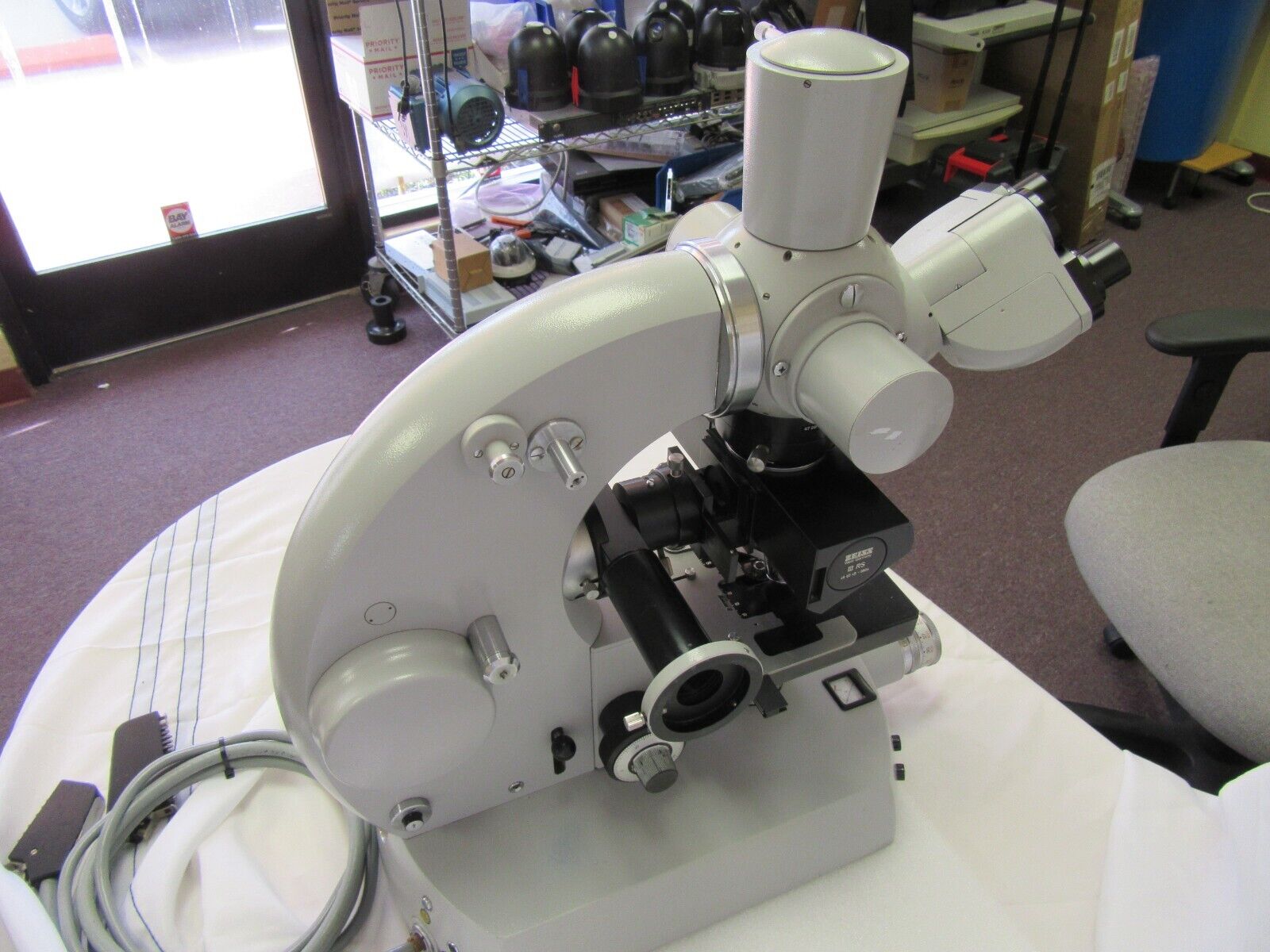 Zeiss Photomikroskop Microscope - Controls | Alo Tech Solutions