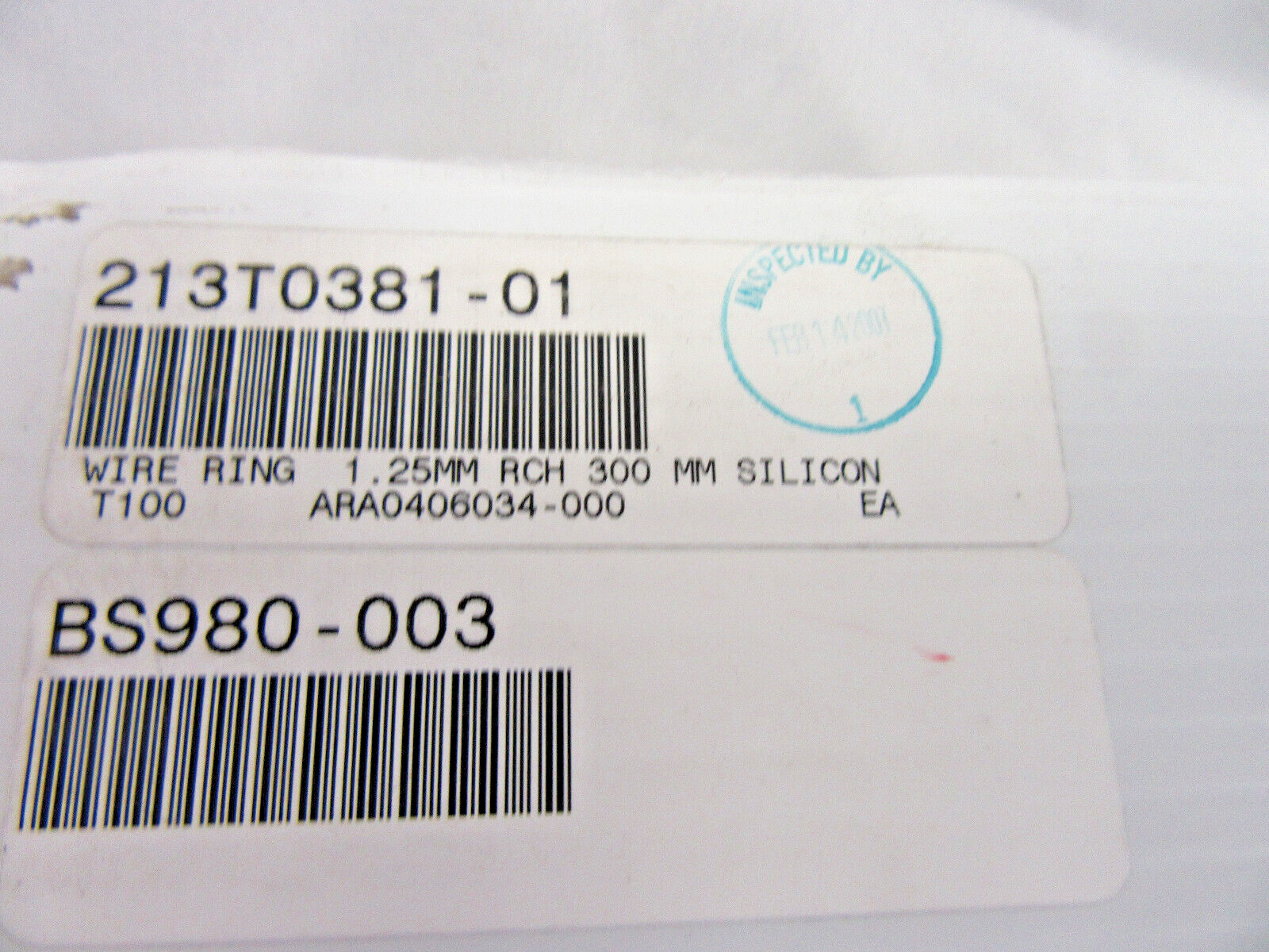 Applied Materials 213T0381-01 Wire Ring Contact - Side View | Alo Tech Solutions