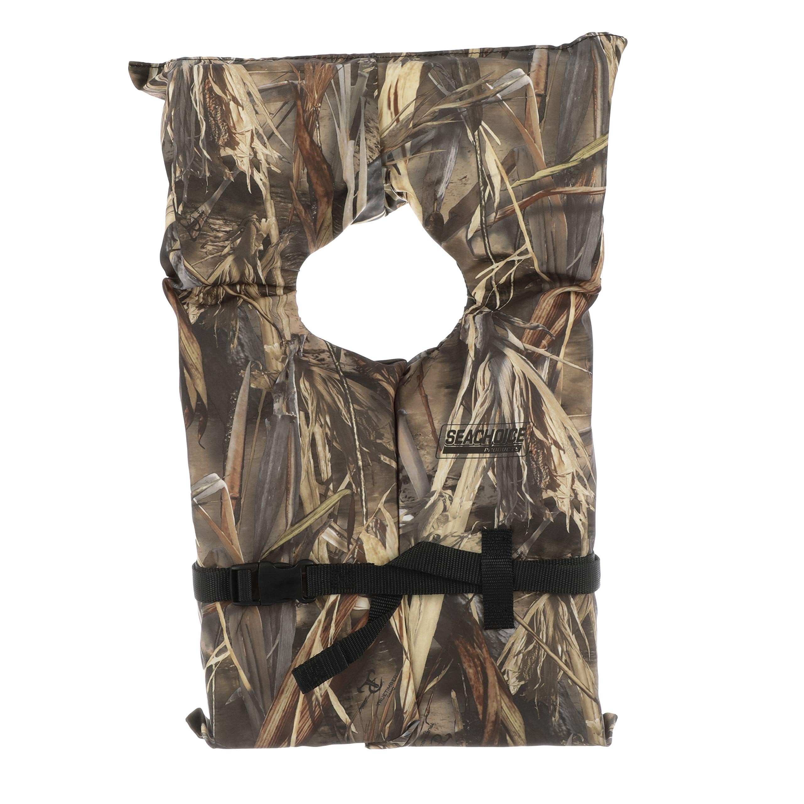 Seachoice EPE1110AK1AUC-86030 Type II Life Vest Adult, Camoflauge