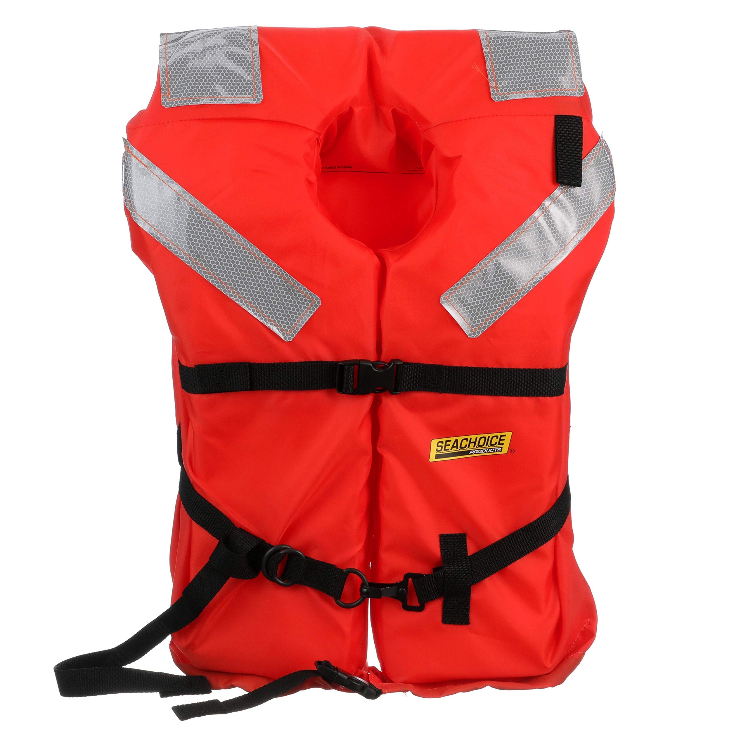 Seachoice 6000-85930-UNV Type I Offshore Jacket w/ Solas Reflective Tape, Adult