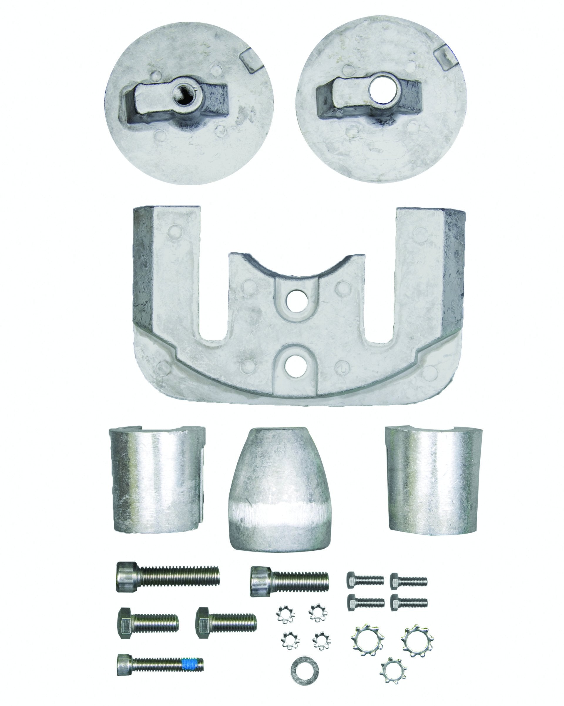 Sierra 18-6154A Mercruiser Bravo III Anode Kit Aluminum