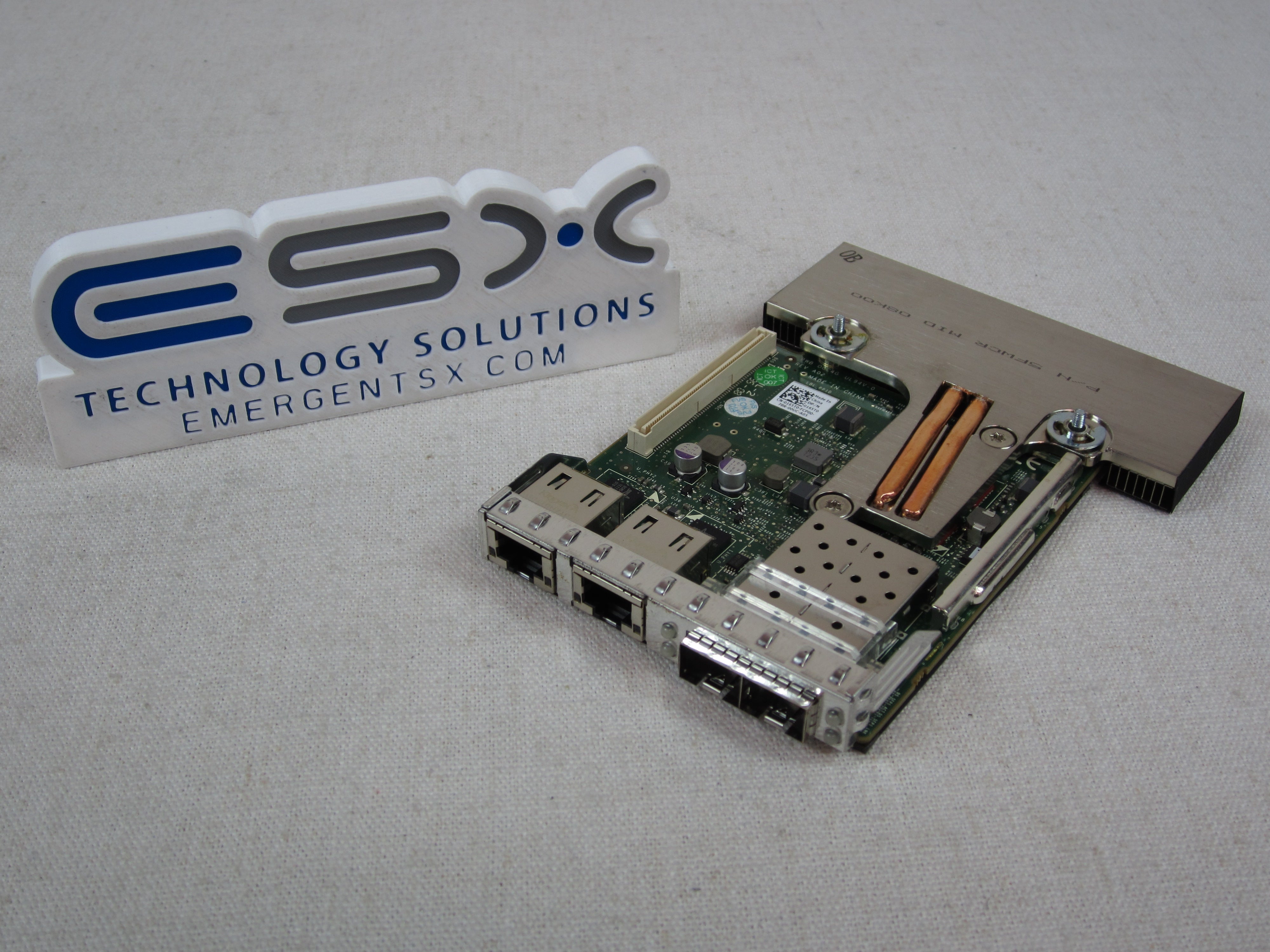 Dell 165T0 Broadcom 57800S 2x GbE & 2x 10G SFP+ Network Daughter Card