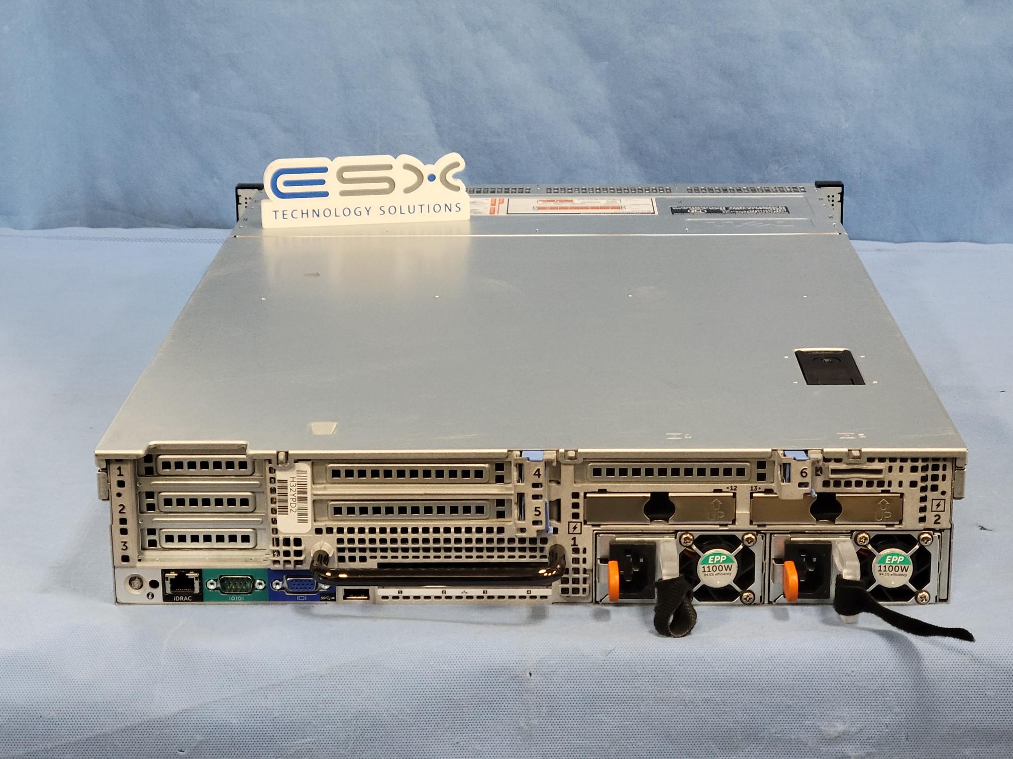 Dell PowerEdge XC730XD 12x 3.5” CTO Server Same as R730XD– 2x Heatsink, 2x 1100W