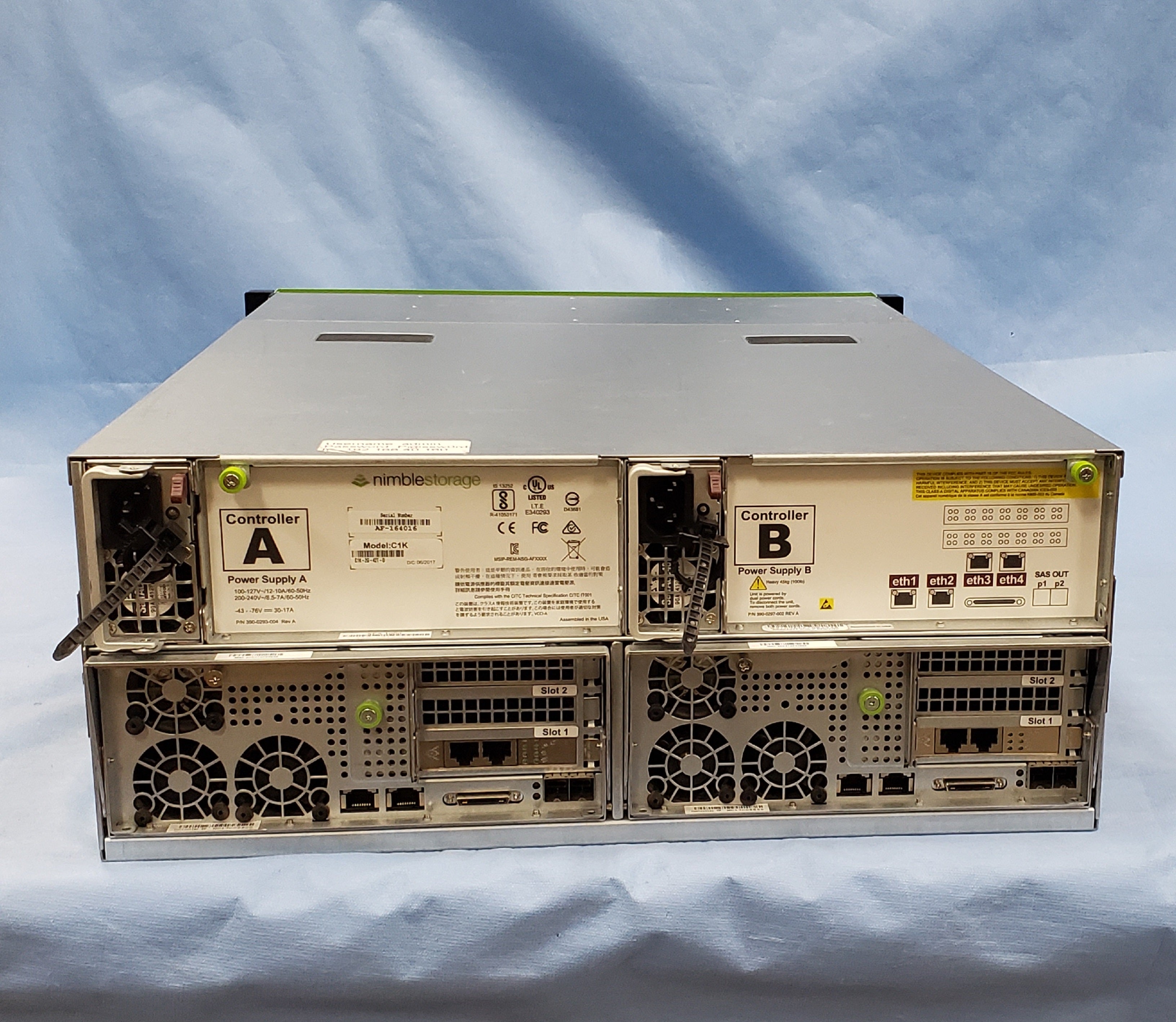 462TB Nimble - 210TB CS1000 & 2 x 126TB Expansion Shelf - We buy Nimble!
