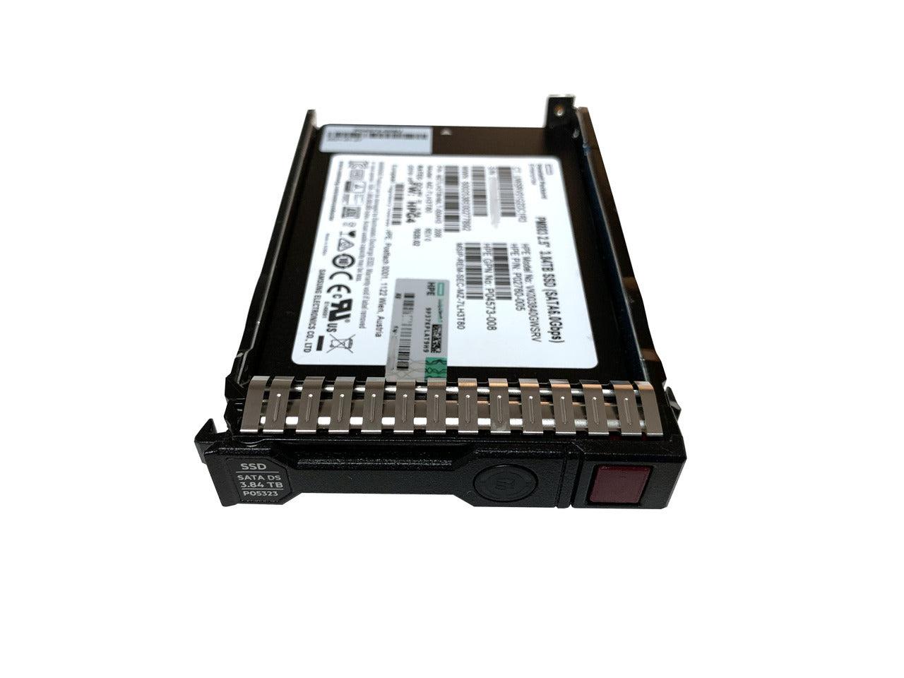 877764-X21 HPE 3.84TB SATA 6Gbps Read Intensive DS 2.5-Inch Solid State Drive with Smart Carrier