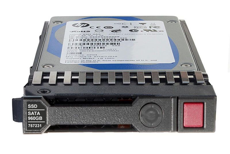 877784-H21 HPE 960GB SATA 6Gbps Mixed Use DS 3.5-Inch Solid State Drive with Smart Carrier Converter