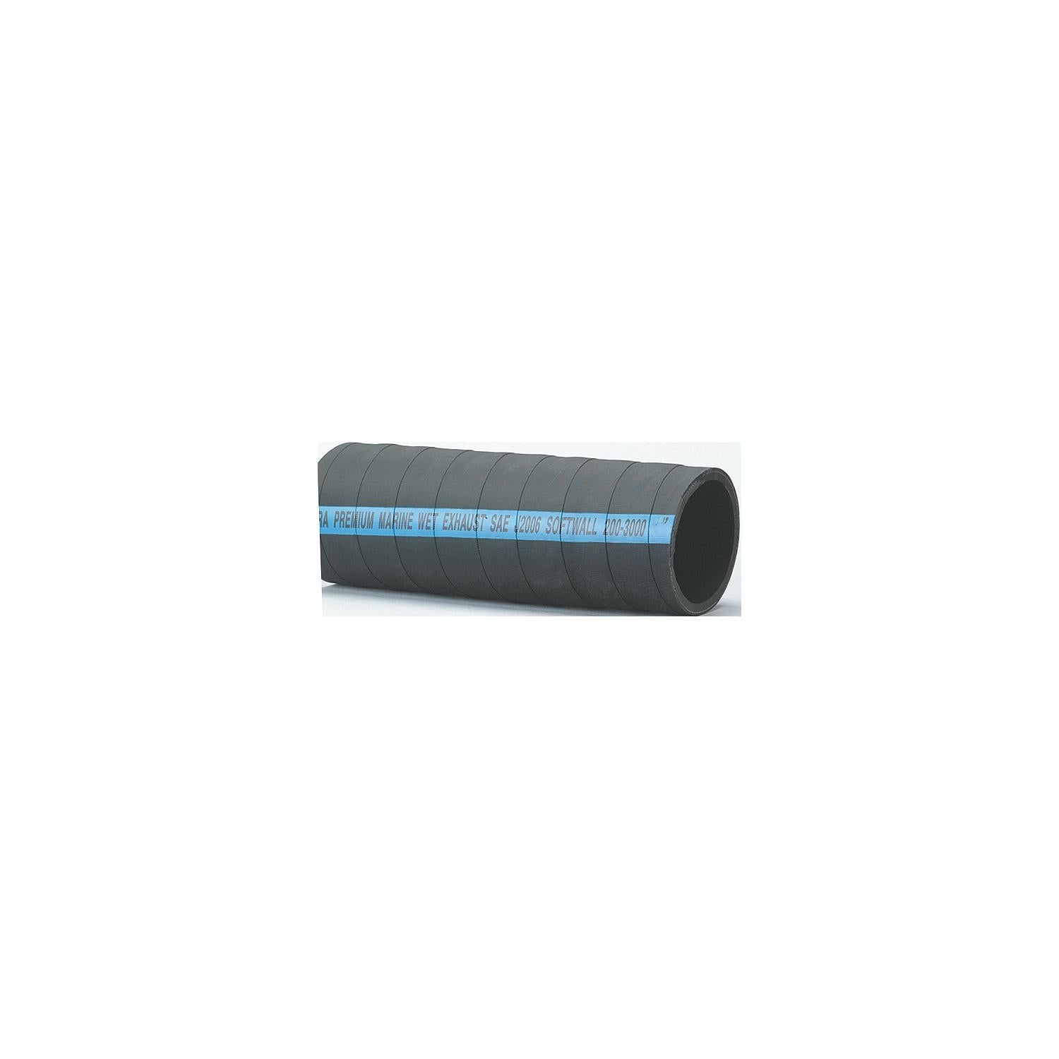 Shield 16-200-4000-24 Shields Marine Exhaust Water Series 200 Hose without Wire, 4" x 2'