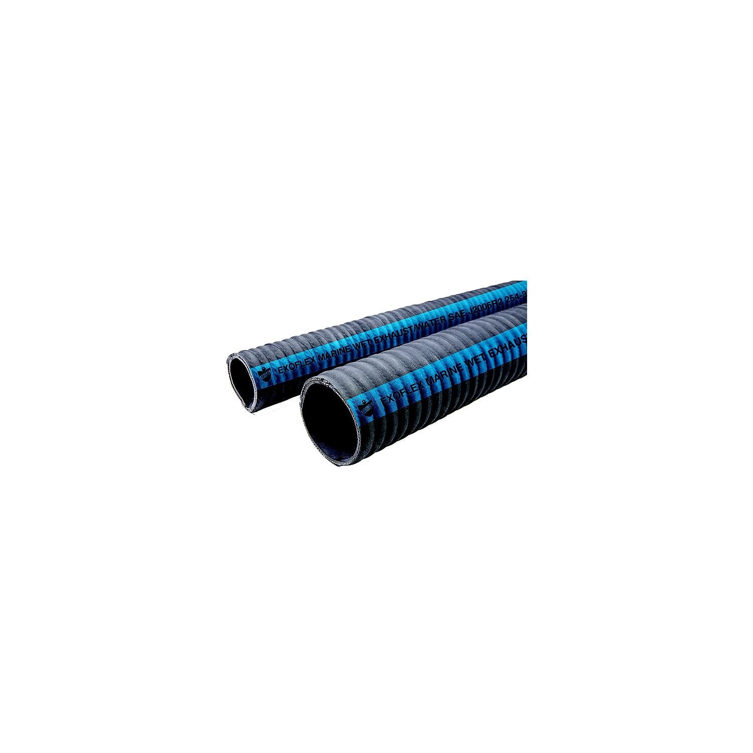 Shield 16-254-1124 Shields Exoflex Water/Exhaust Hose, 1-1/2" x 12-1/2'