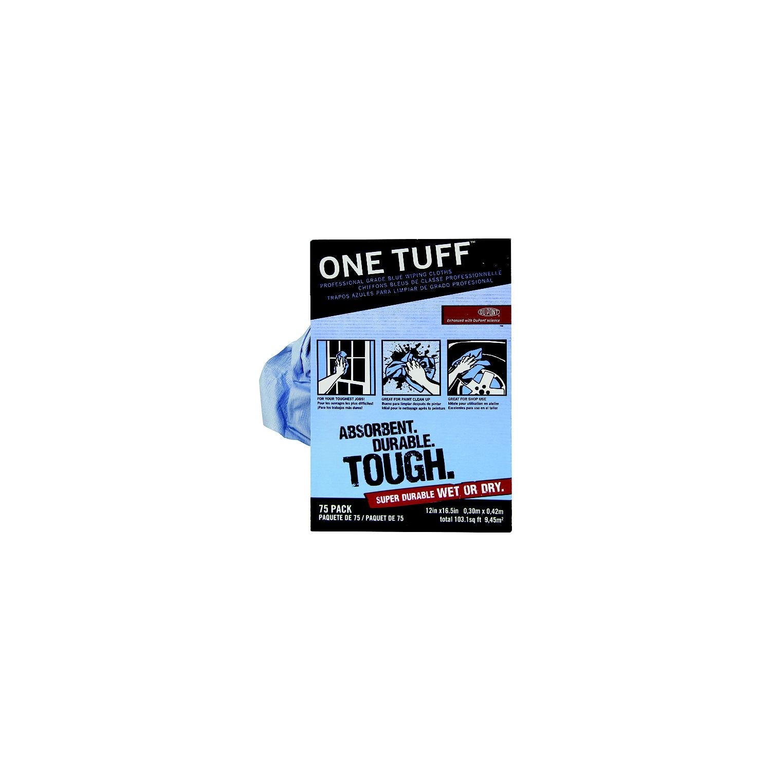 Trimaco 840754 One Tuff Wipers, 4 Pk.