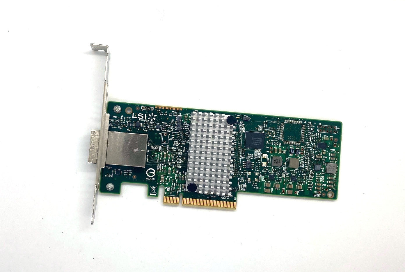 LSI 9300-8E External 12Gb/s SAS HBA - Rear View | Alo Tech Solutions