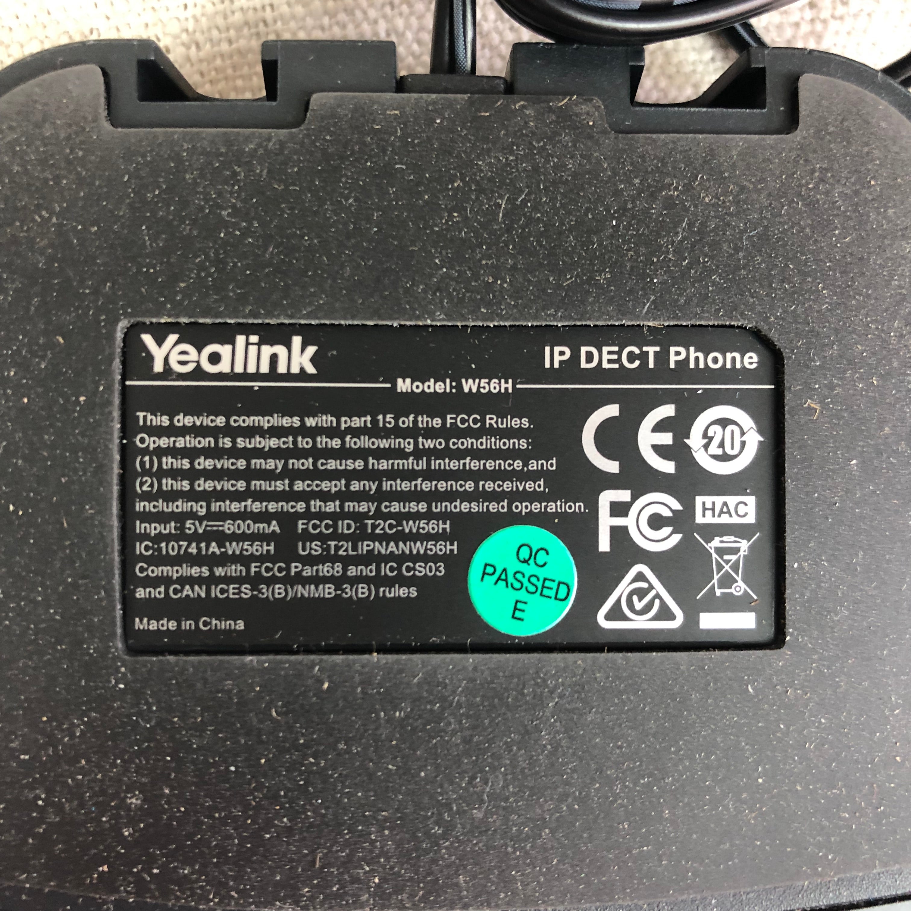 Yealink W56H IP DECT Phone, Open Box