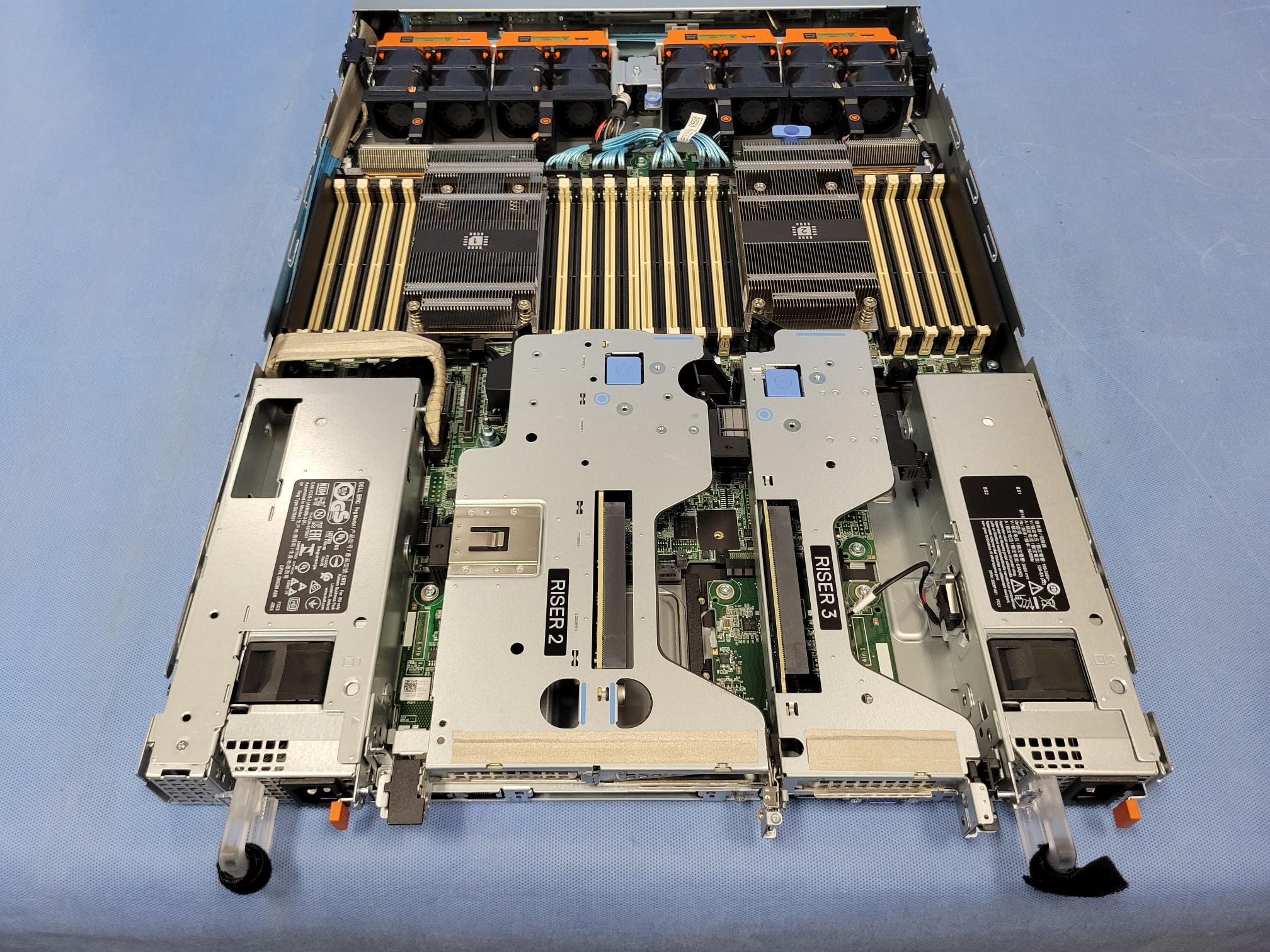 Dell PowerEdge R6525 Server 2x EPYC 24C 7F72 3.2GHz 512GB RAM H345 iDRAC 2x PSU
