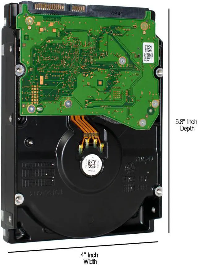 HGST Ultrastar He8 HUH728080ALE600 8TB 7200 RPM 128MB Cache SATA 6.0Gb/s 3.5-Inch 512e ISE Helium Enterprise Data Center Hard Disk Drive