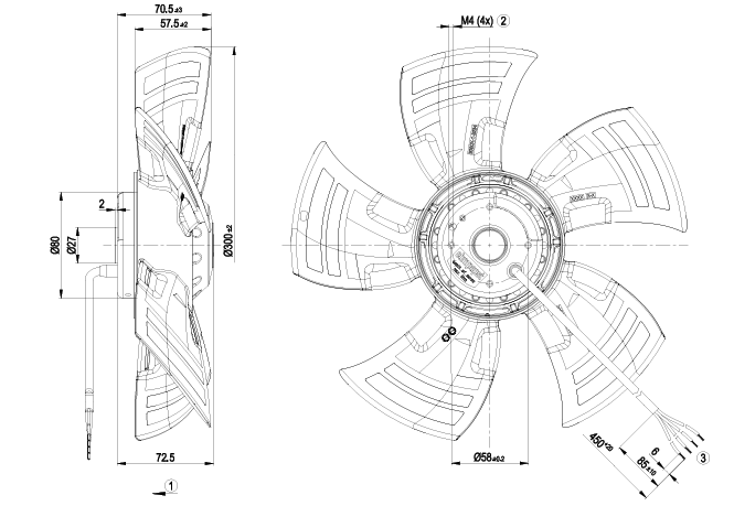 A4D300-AS34-01 Ebm-Papst  FAN