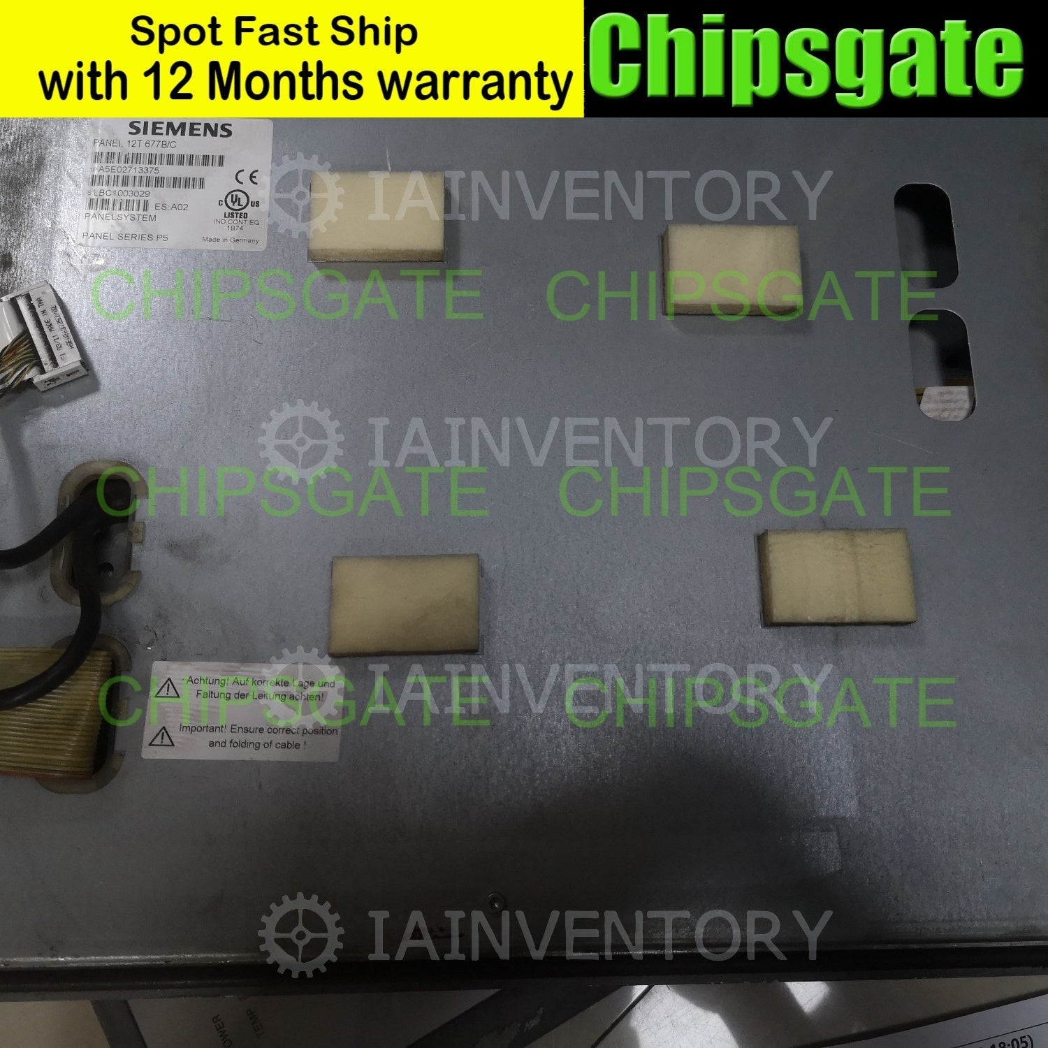 Siemens A5E02713375 Panel