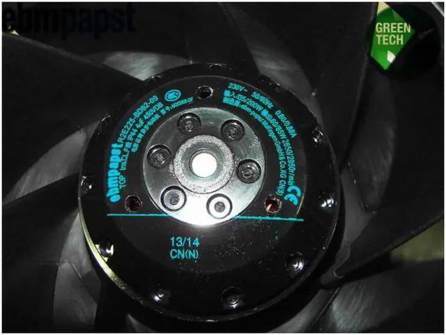ebmpapst 225*99MM R2E225-BD92-09 230V 0.60A 4 Wires IP44 Centrifugal fan For Inverter FFU