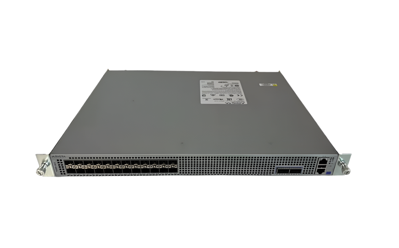 Arista DCS-7020SR-24C2-F  24x10GbE (SFP+) & 2x 100GbE switch, Dual AC, RAIL KIT