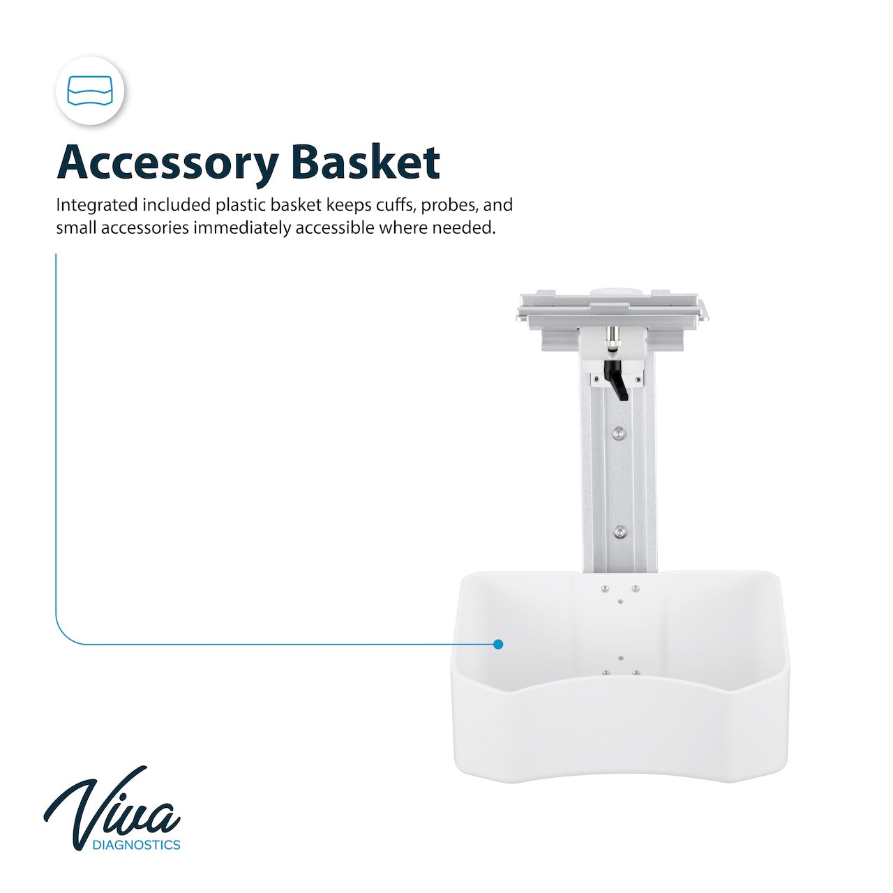Wall Mount Bracket for Edan M3 Spot Monitor