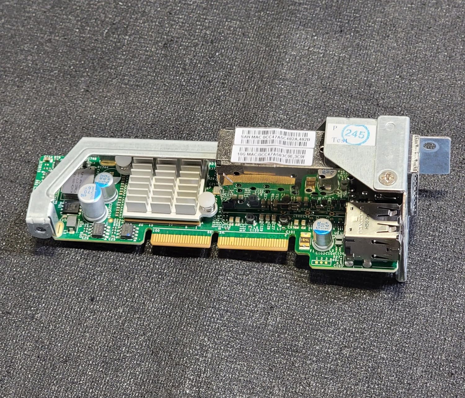 Supermicro AOC-CTG-i2S PCIe 2.0 x8  10Gb Ethernet / FCoE SFP+ x 2 + USB 2.0 x 2 Network Adapter