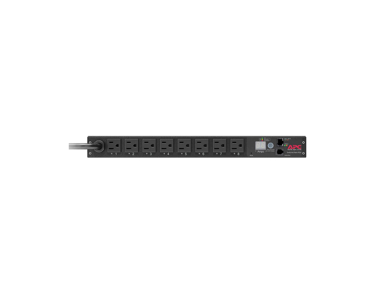 APC AP7921B - Switched Rack PDU 1U 3.7kW 230V 16A 8 Outlets | Power Distribution Unit | Alo Tech Solutions