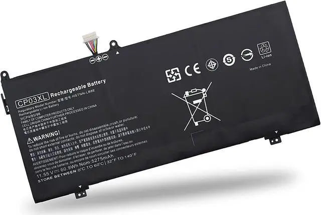 Burflo CP03XL Battery for HP Spectre X360 13-AE000 Series:13-AE011DX 13-AE012DX 13-AE001NG 13-AE006NO 13-AE013DX 13-AE091MS 13-AE0XX CP03060XL 929066-421 929072-855 HSTNN-LB8E LB8-11.55V 60.9Wh